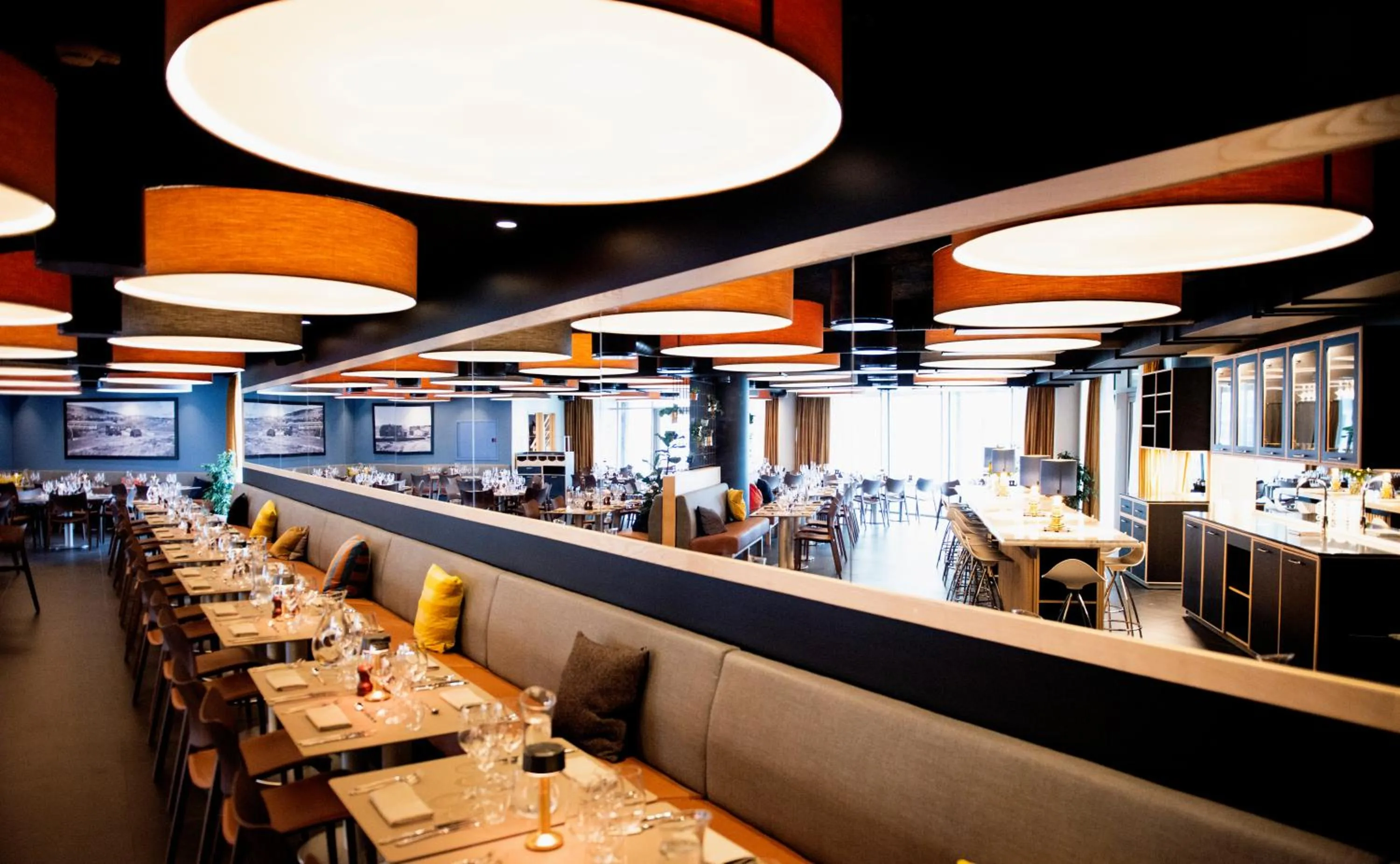 Restaurant/places to eat in Hotel Brandan