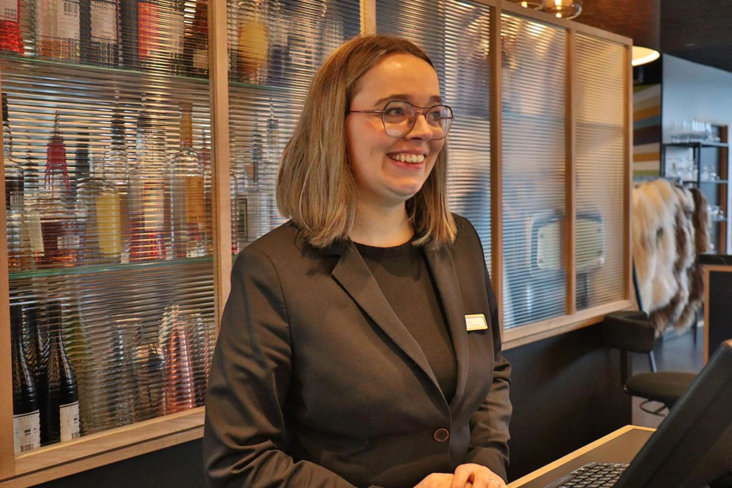 Lobby or reception in Hotel Brandan