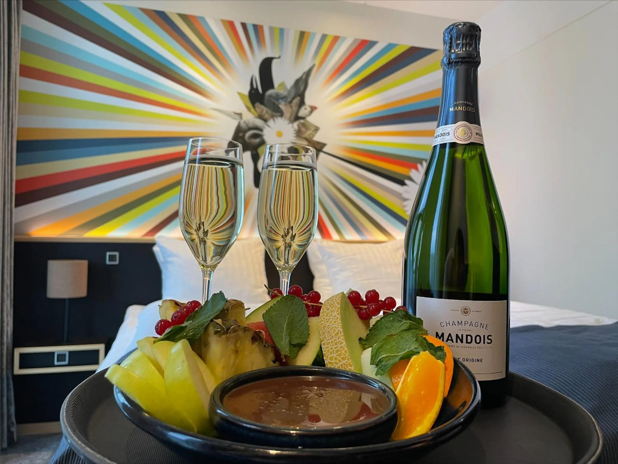 room service in Hotel Brandan