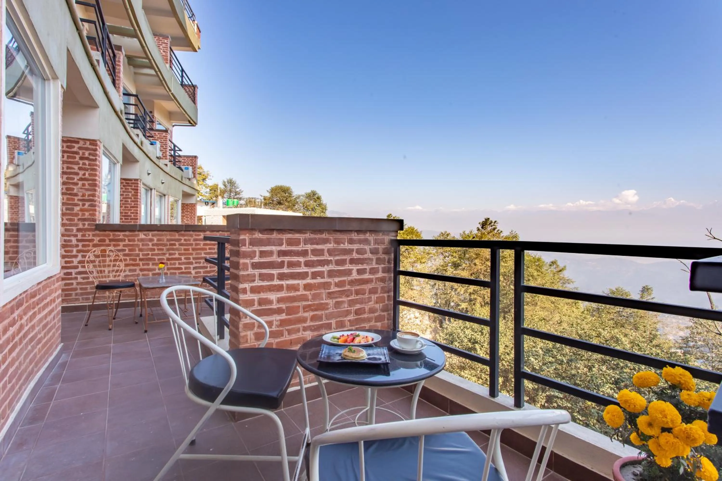 View (from property/room) in Hotel Sarathi