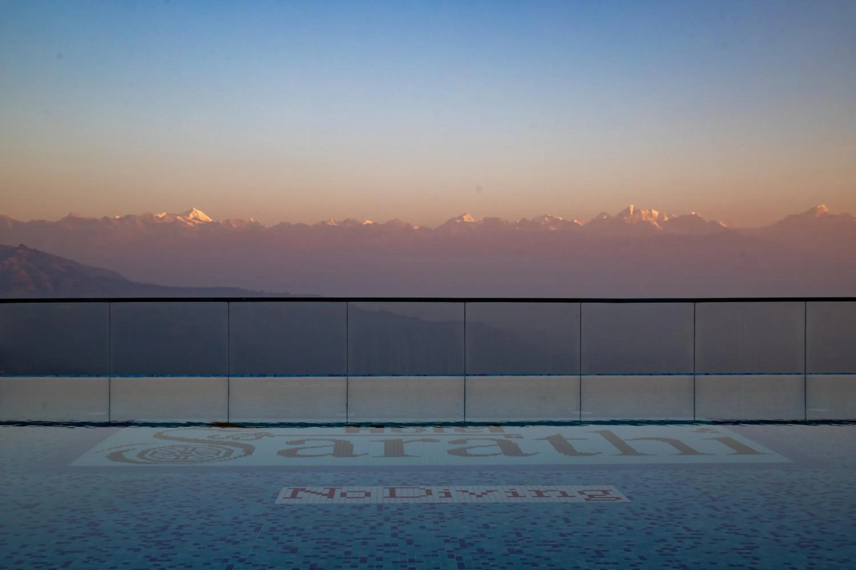 Natural landscape in Hotel Sarathi