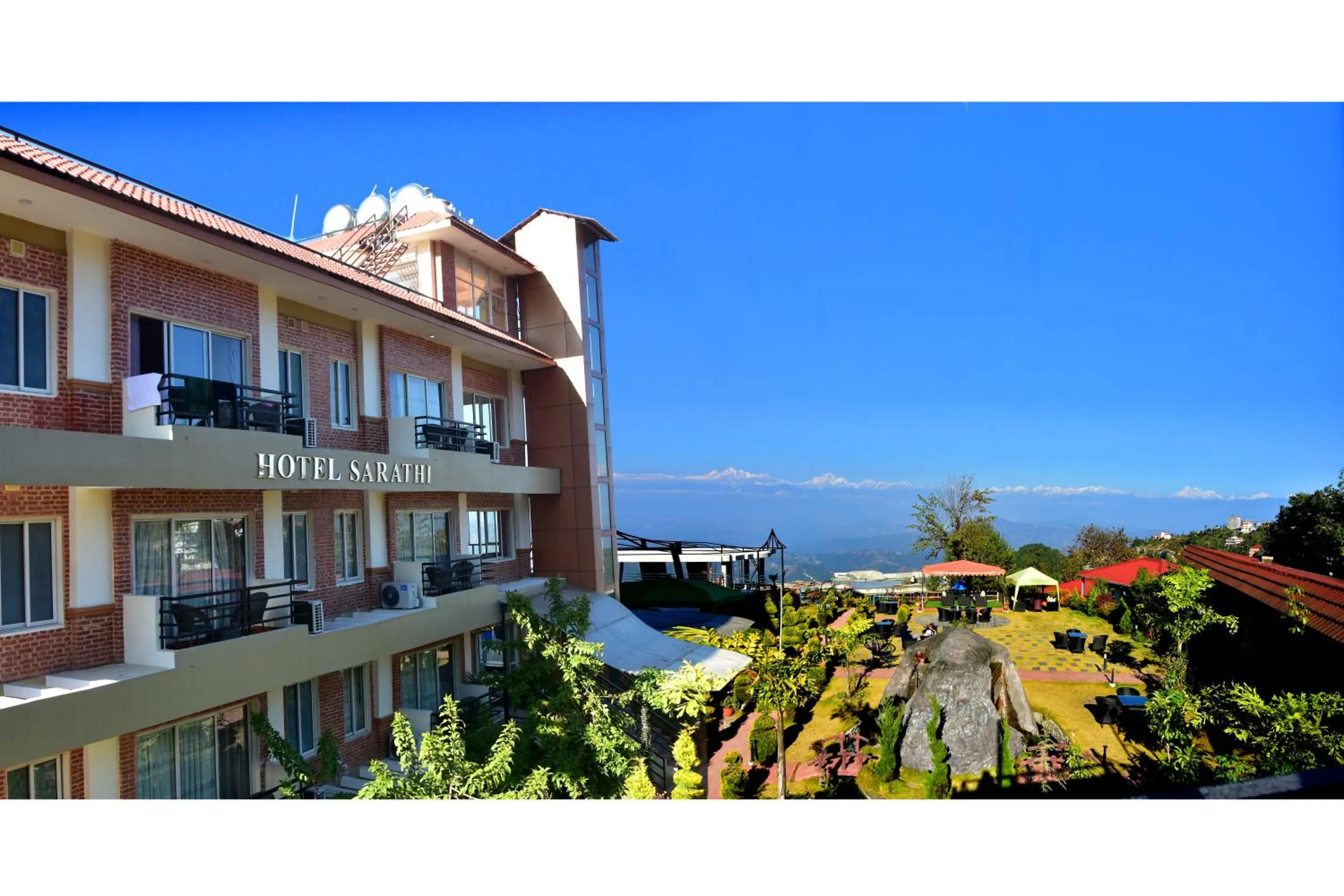 Property building in Hotel Sarathi