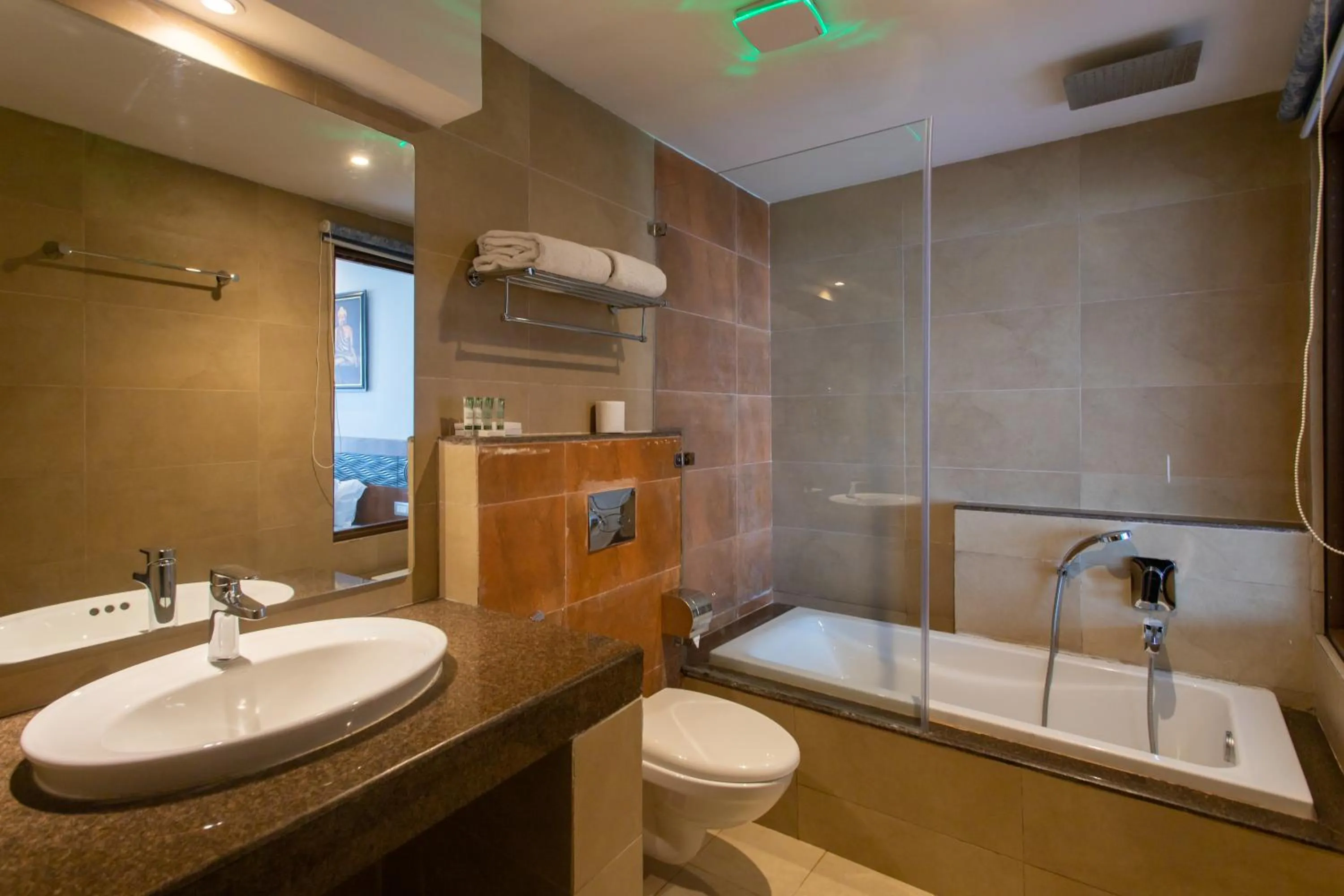 Bathroom in Hotel Sarathi