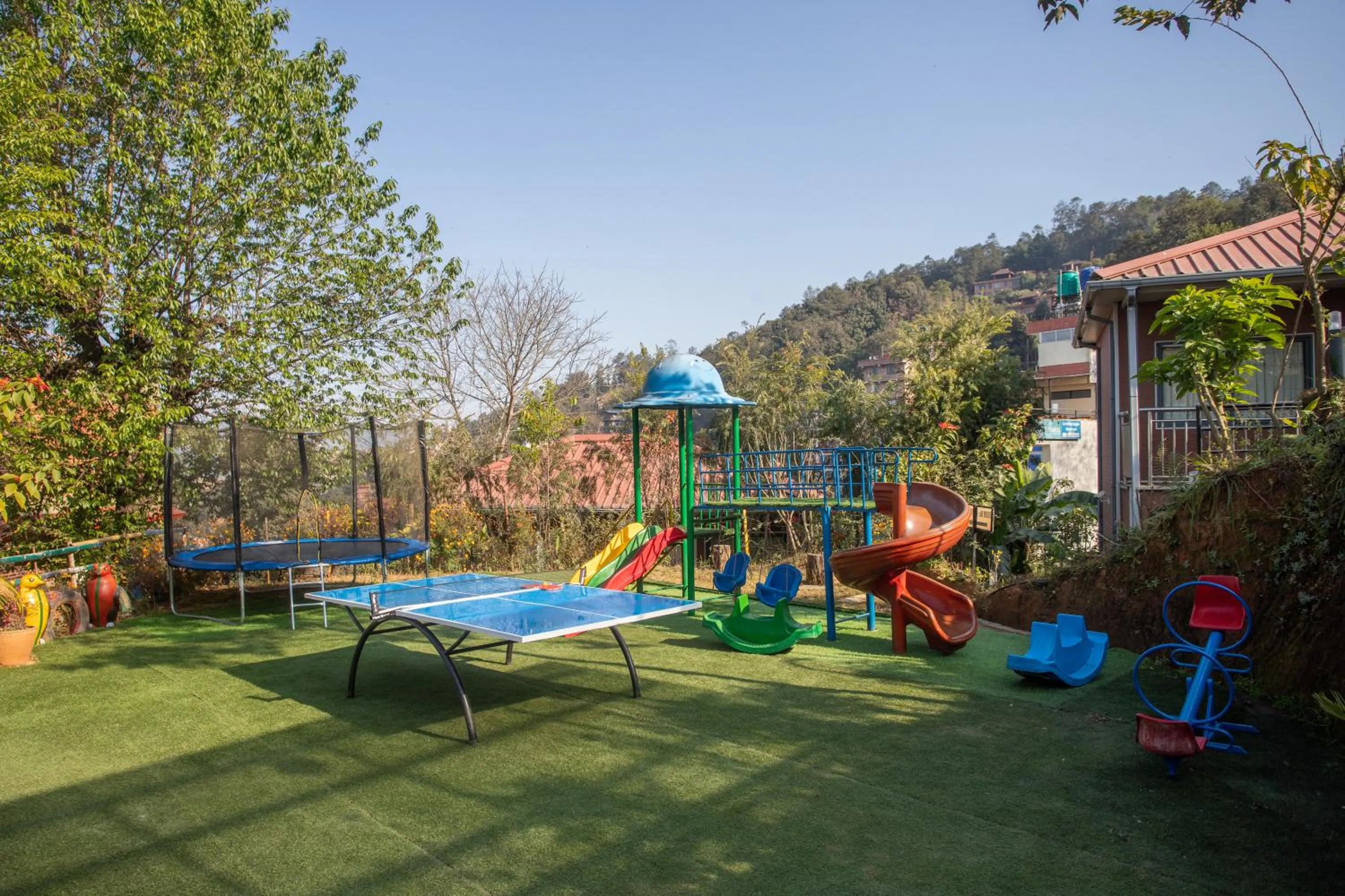 Children play ground in Hotel Sarathi