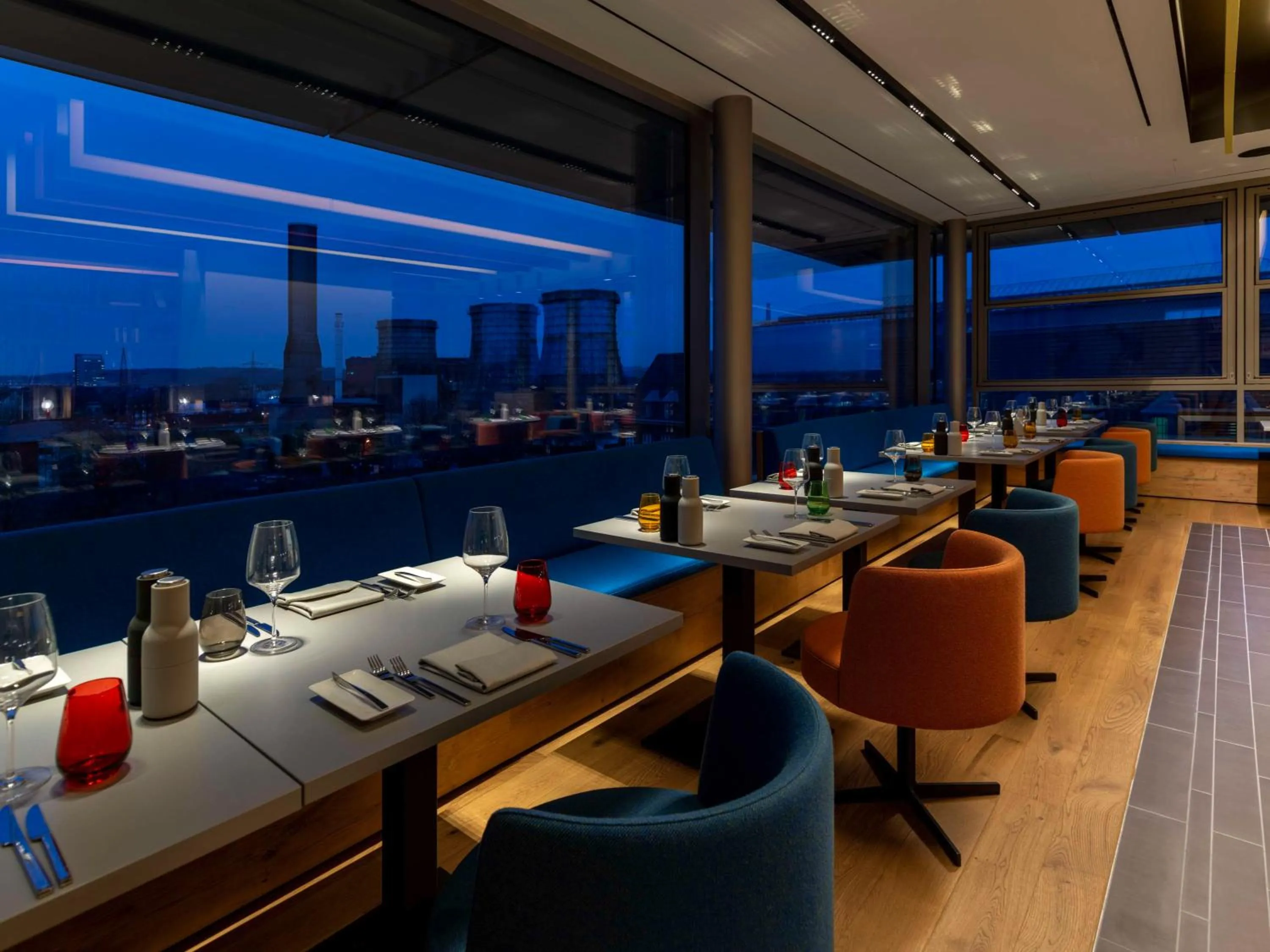 Food and drinks in b'mine hotel Düsseldorf