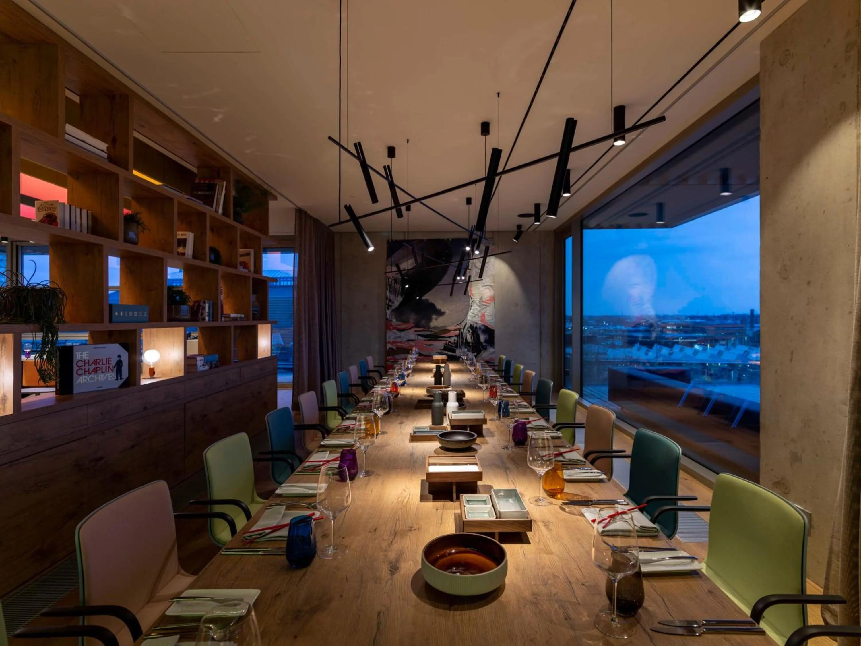 Food and drinks in b'mine hotel Düsseldorf