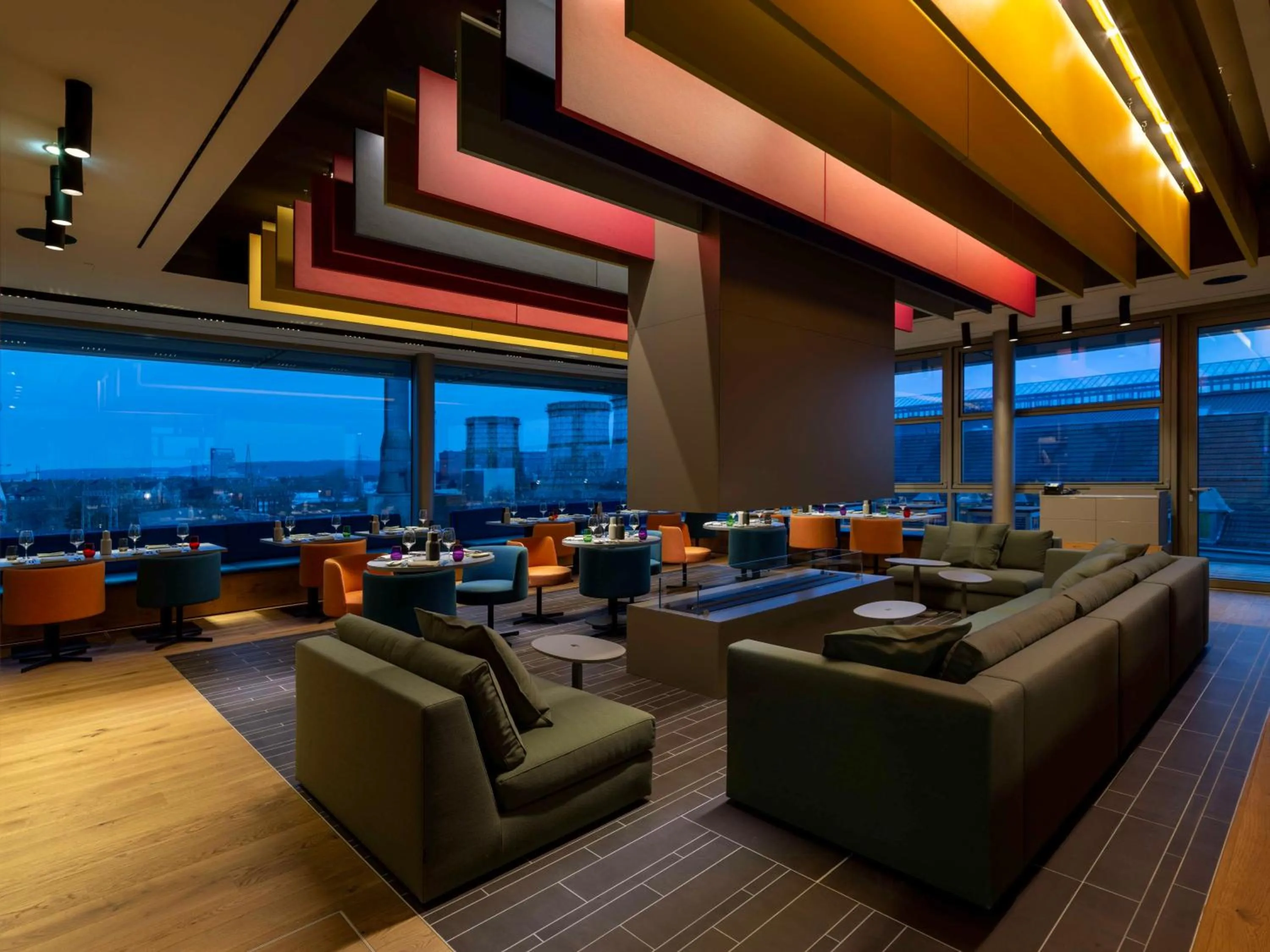 Food and drinks in b'mine hotel Düsseldorf