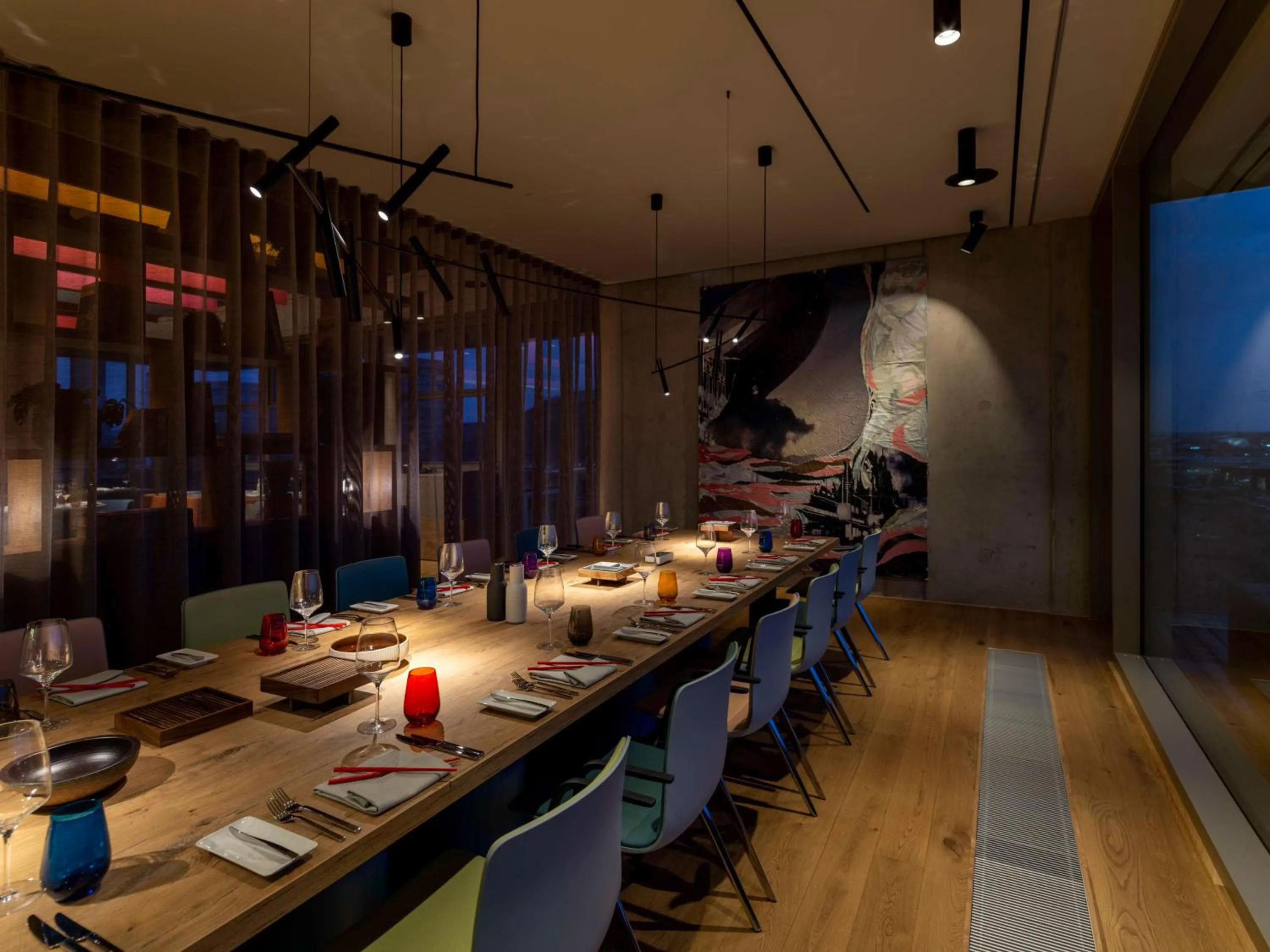 Food and drinks in b'mine hotel Düsseldorf