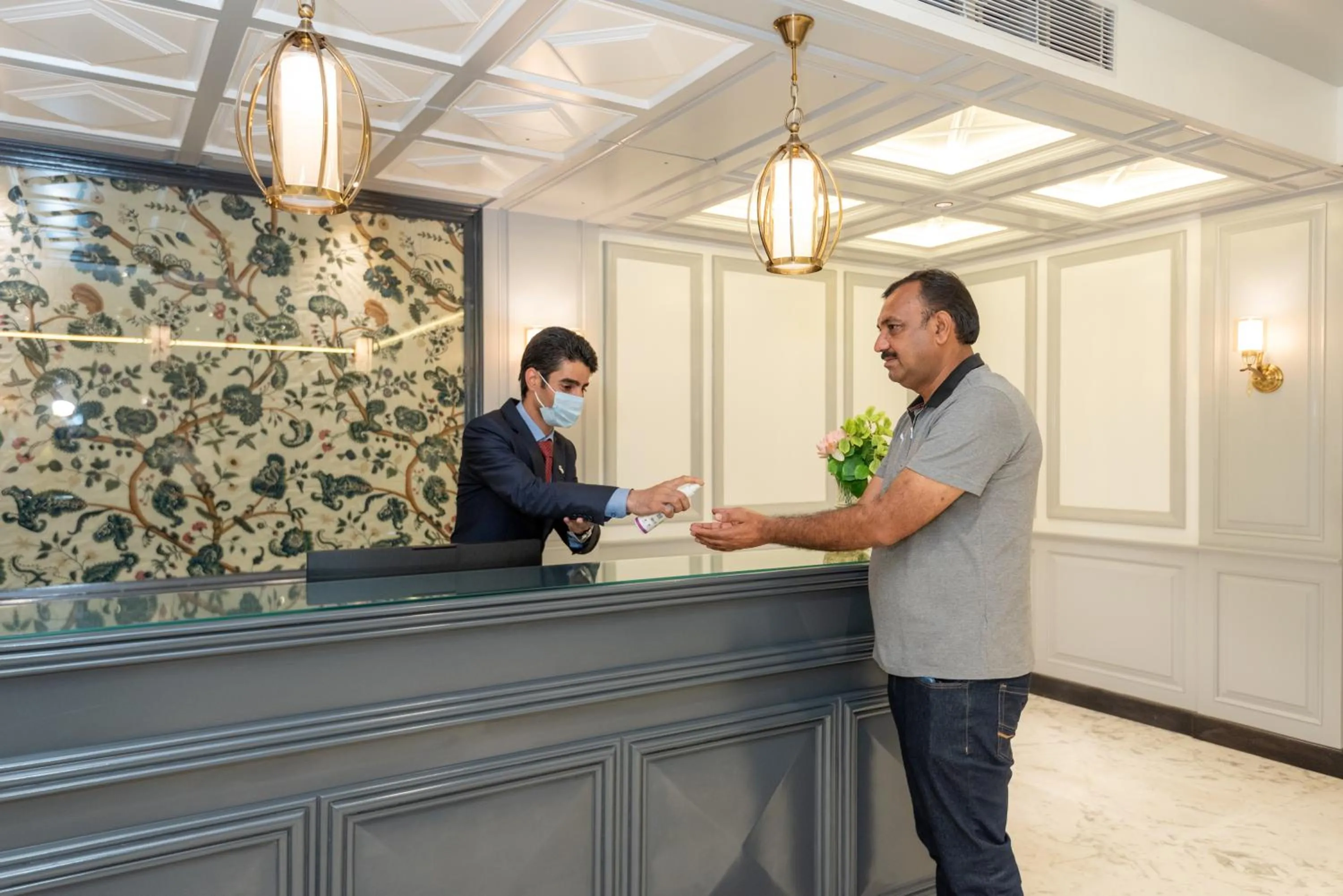 Staff in Hotel Grand Boulevard