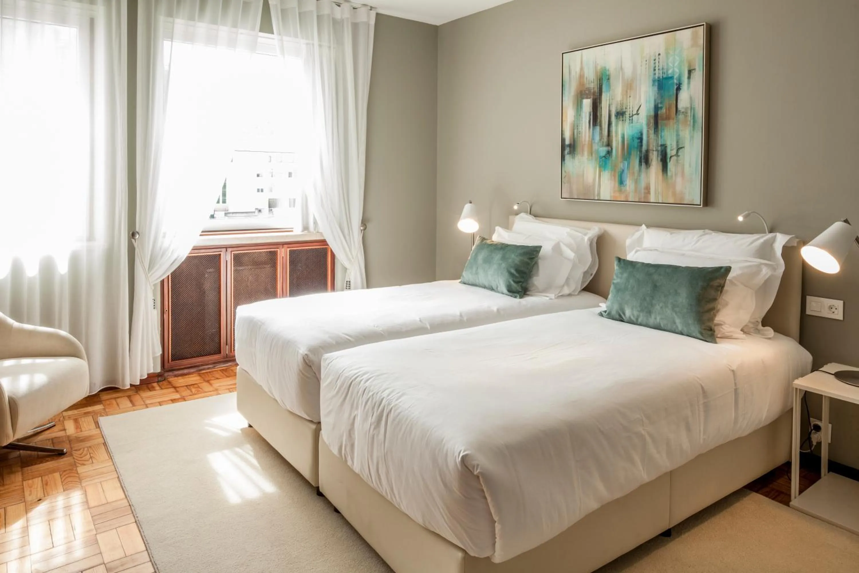 Bedroom, Bed in Luzeiros Suites