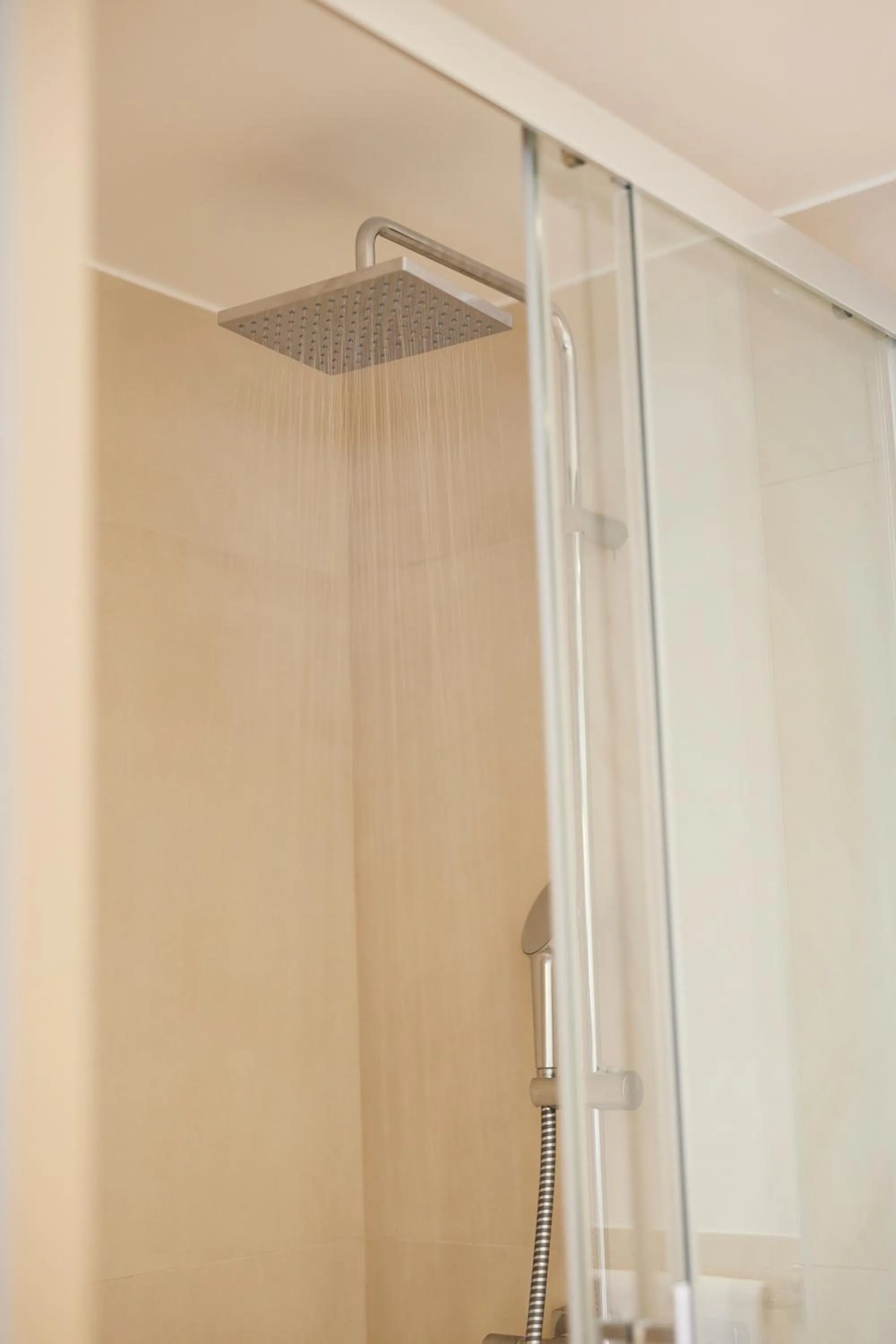 Shower, Bathroom in Kyriad Hotel Cannes Mandelieu