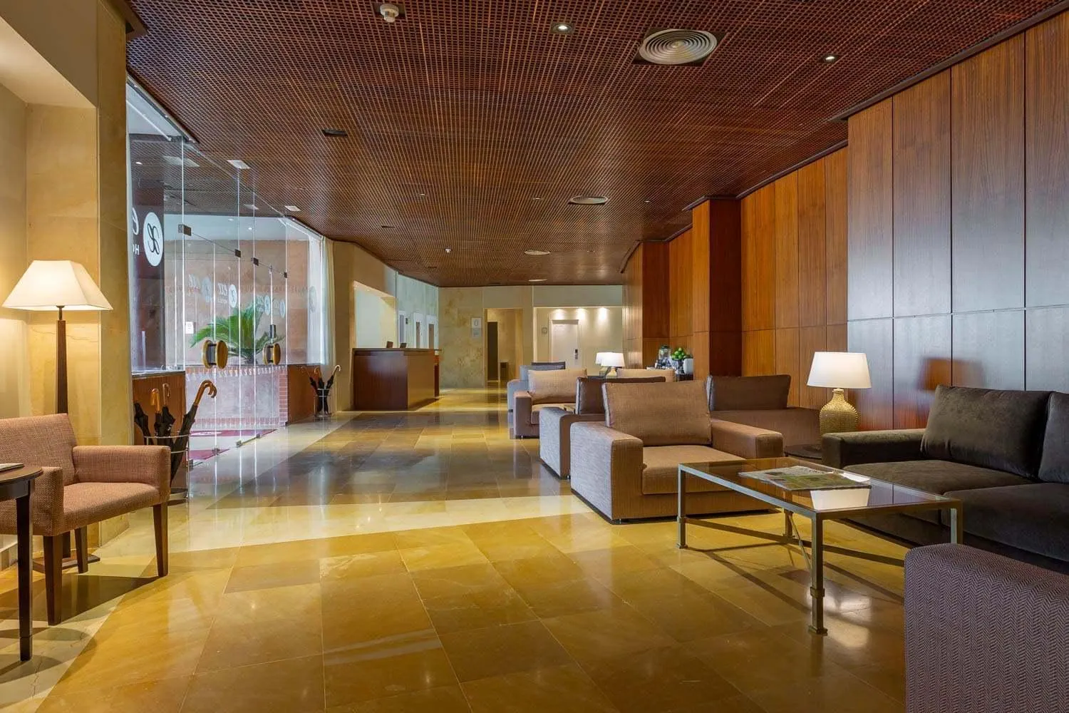 Living room in Exe Layos Golf