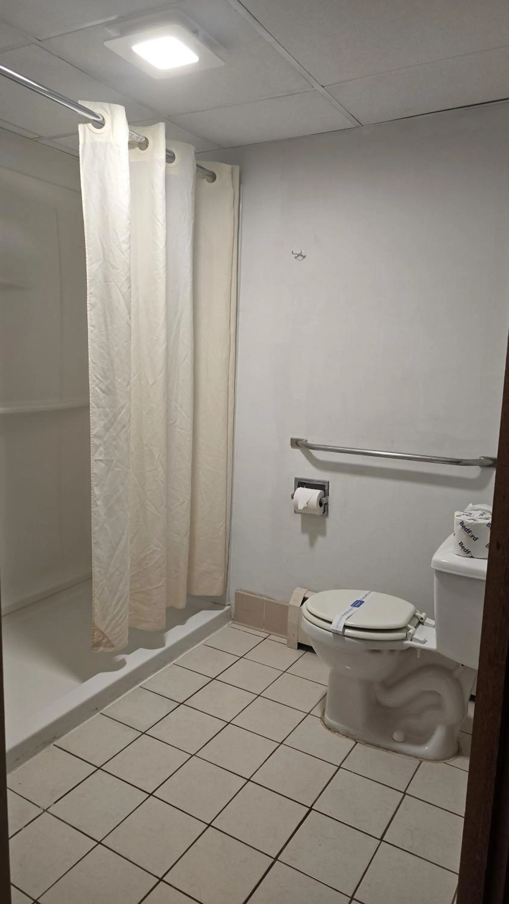 Shower in Timber Inn