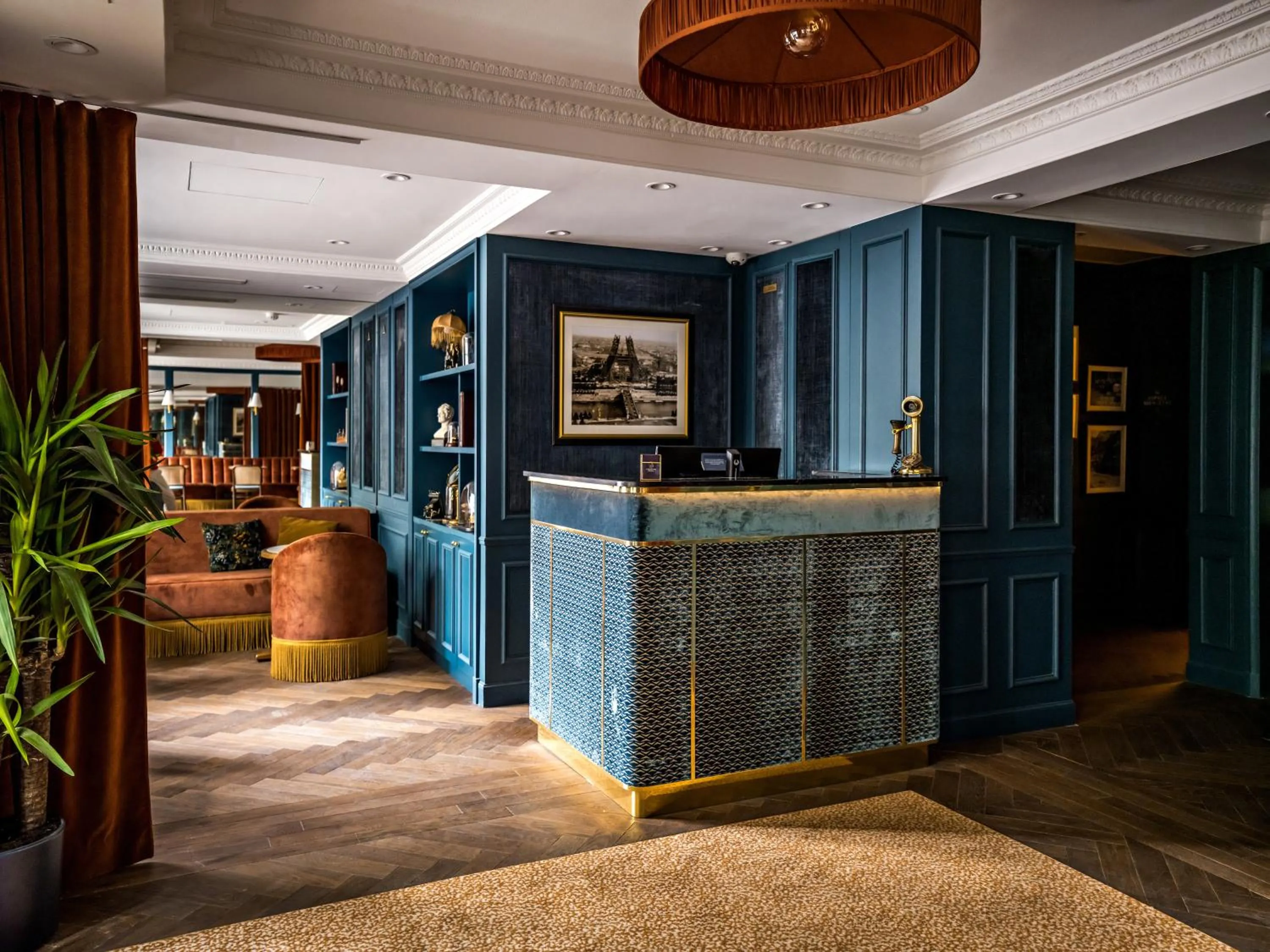 Lobby or reception in Hotel Duquesne Eiffel