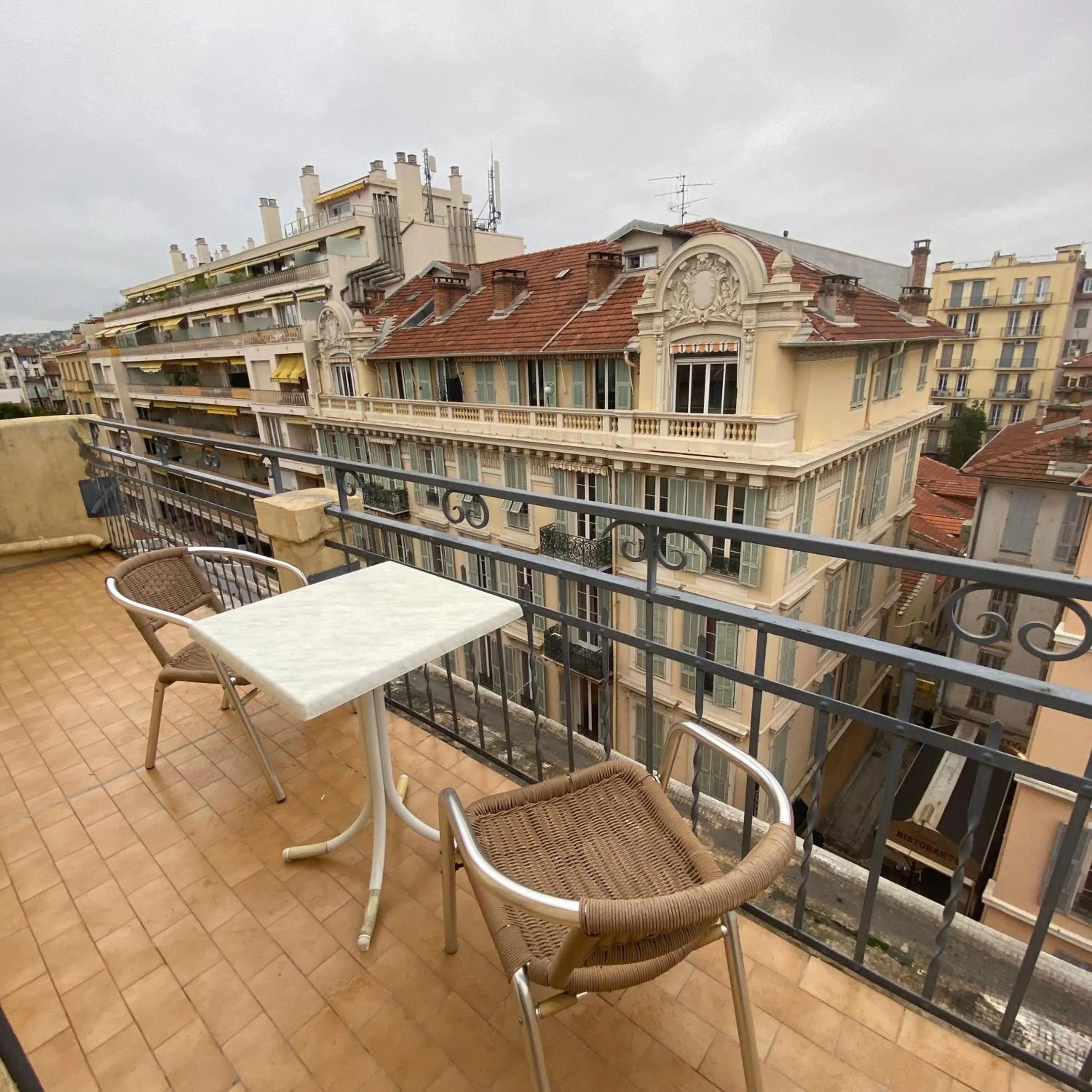 Patio in Hotel Solara