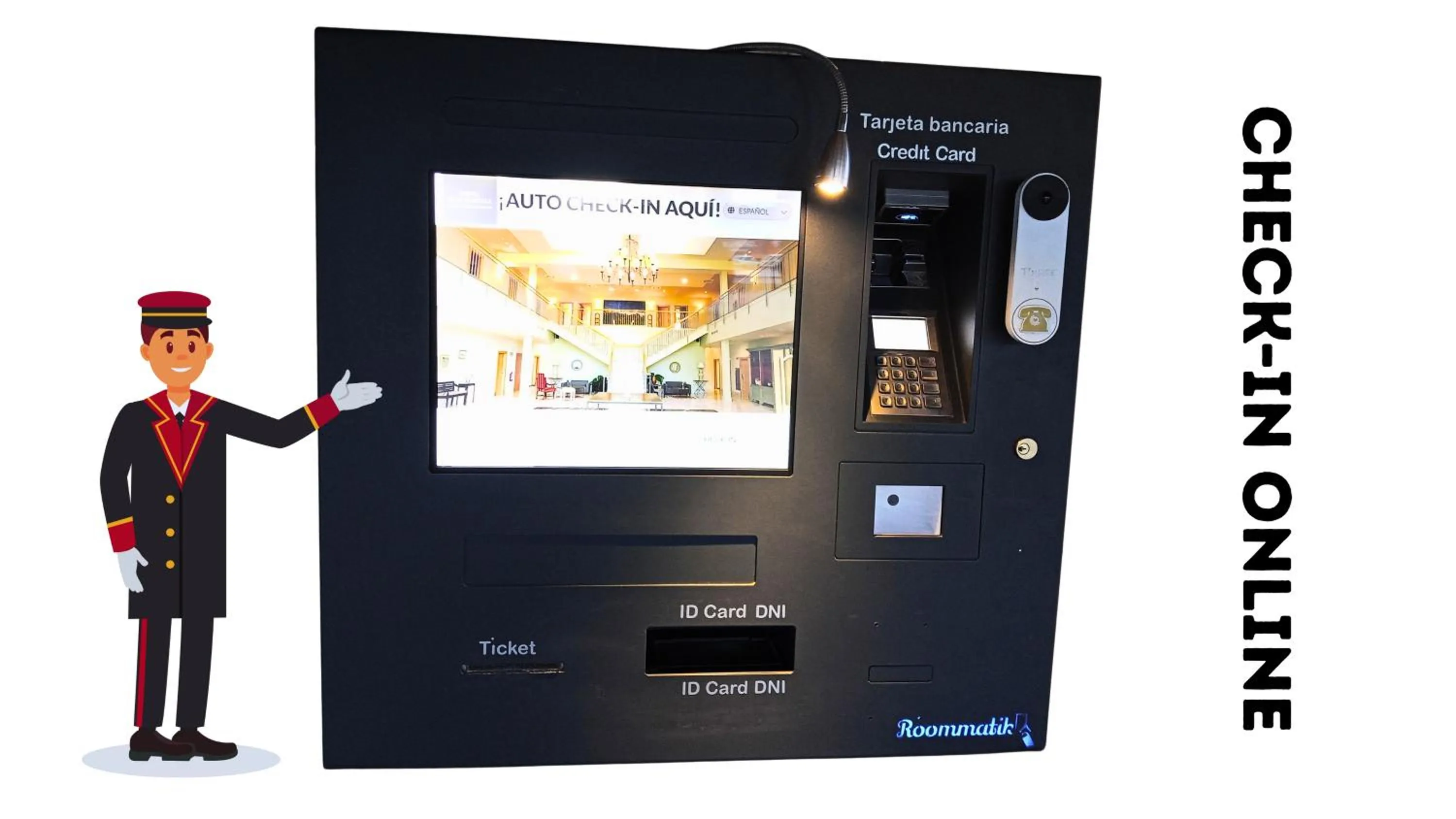 Lobby or reception in Hotel VillaMarcilla