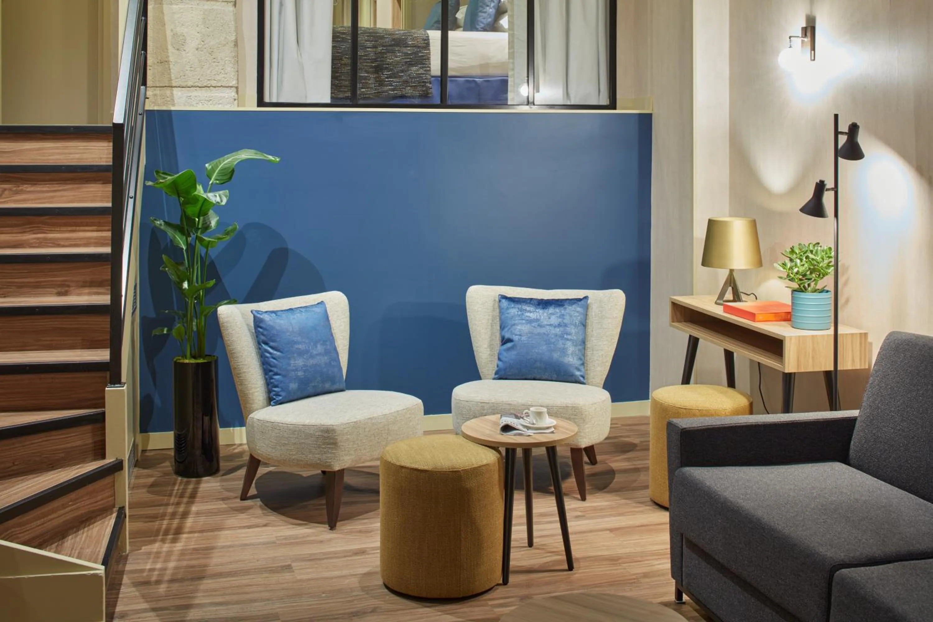 Seating area in Hotel Atmospheres