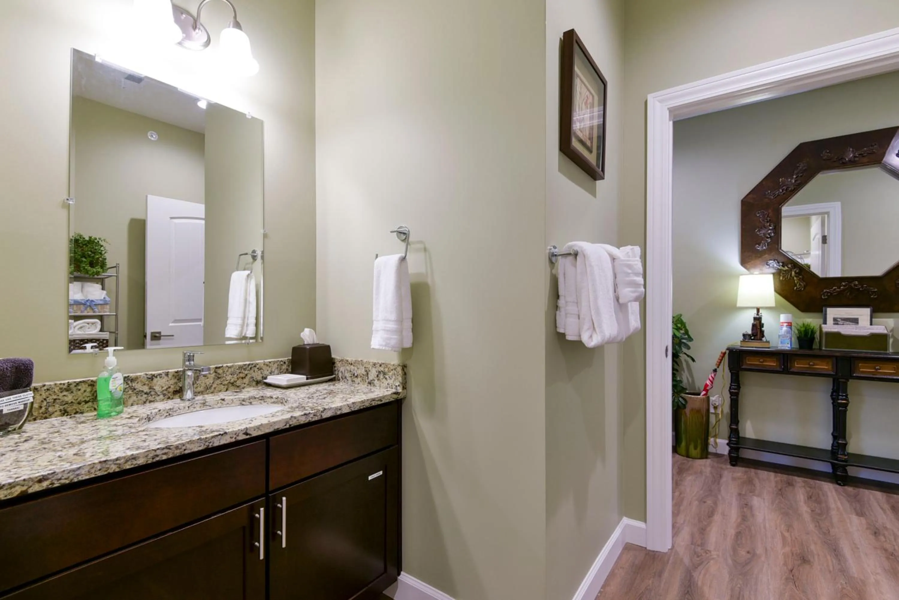 Bathroom in Luxury Condos at Thousand Hills - Heart of Branson - Beautifully remodeled - Spacious and Affordable