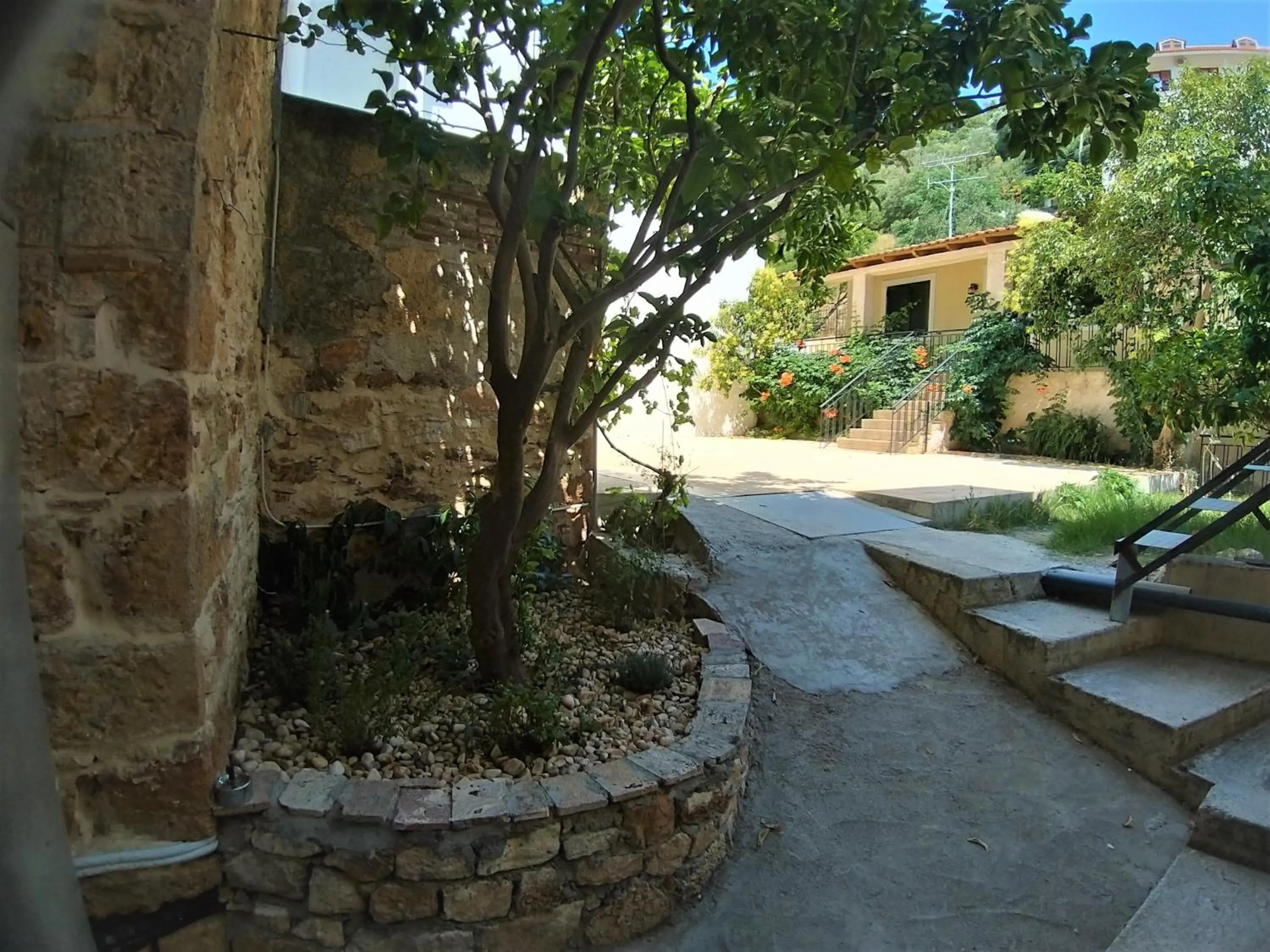 Property building in Skourtaniotis spa rooms