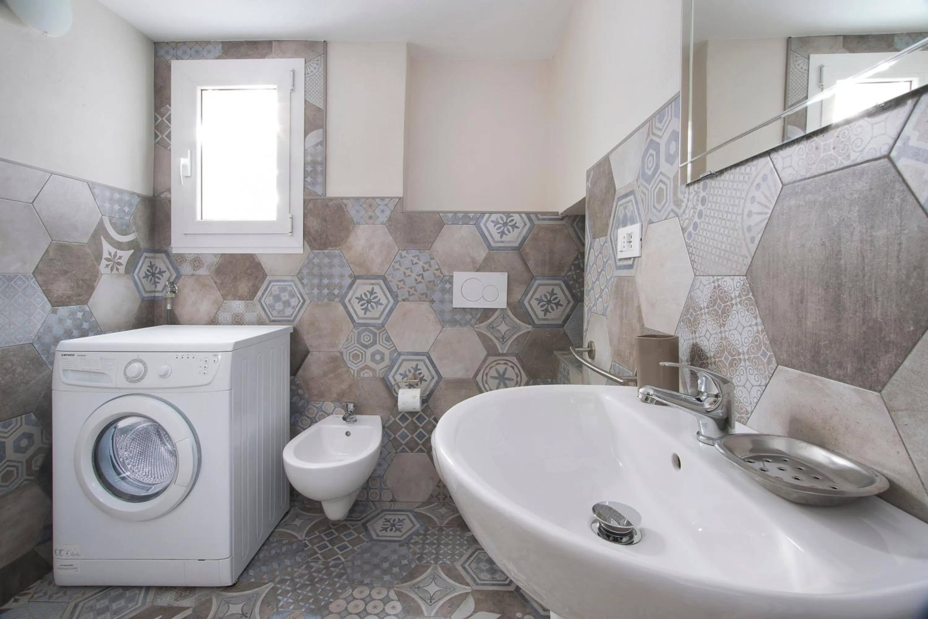 Bathroom in Residence Serenella - Dependance