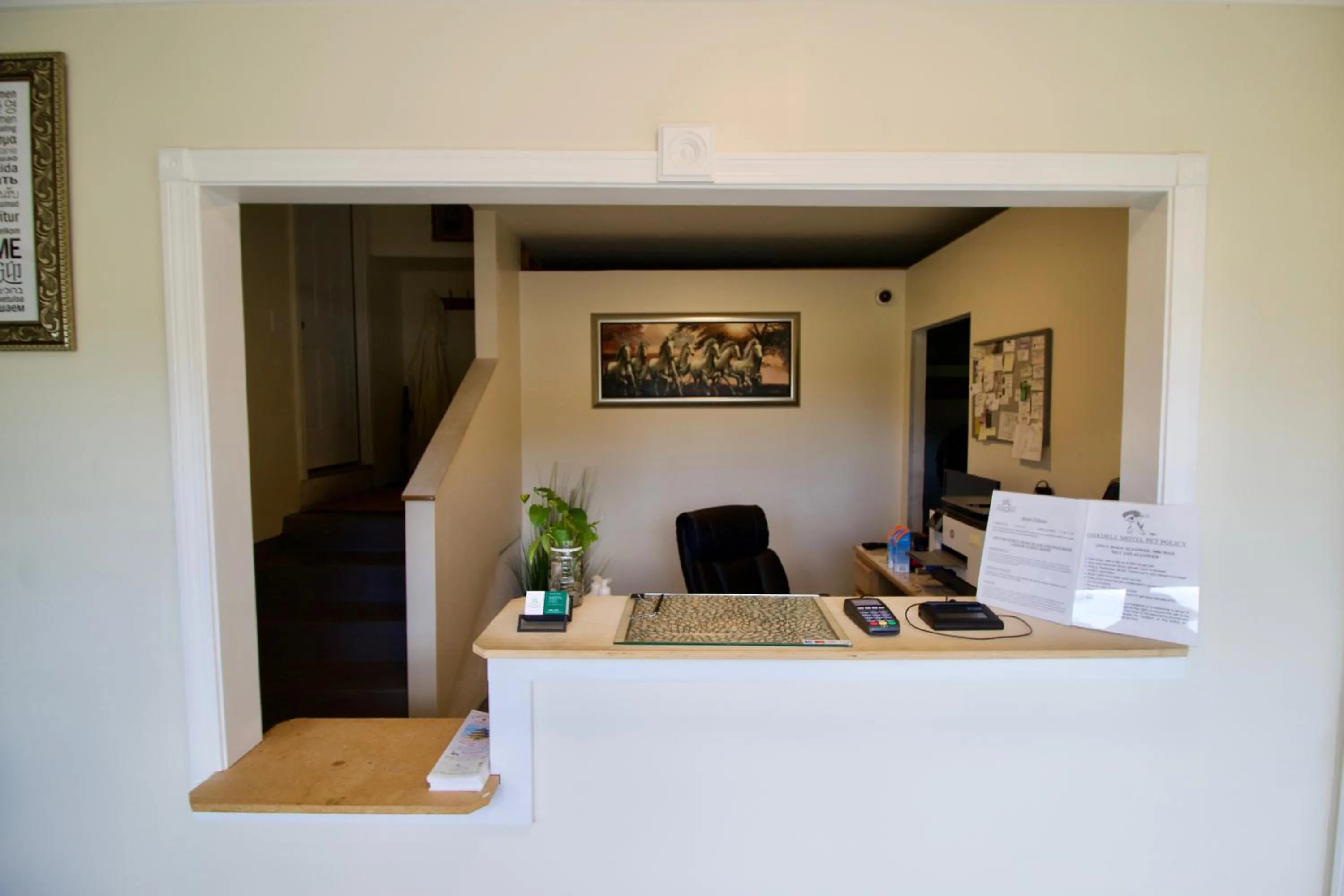 Lobby or reception in Oakdell Motel WATERFORD CT