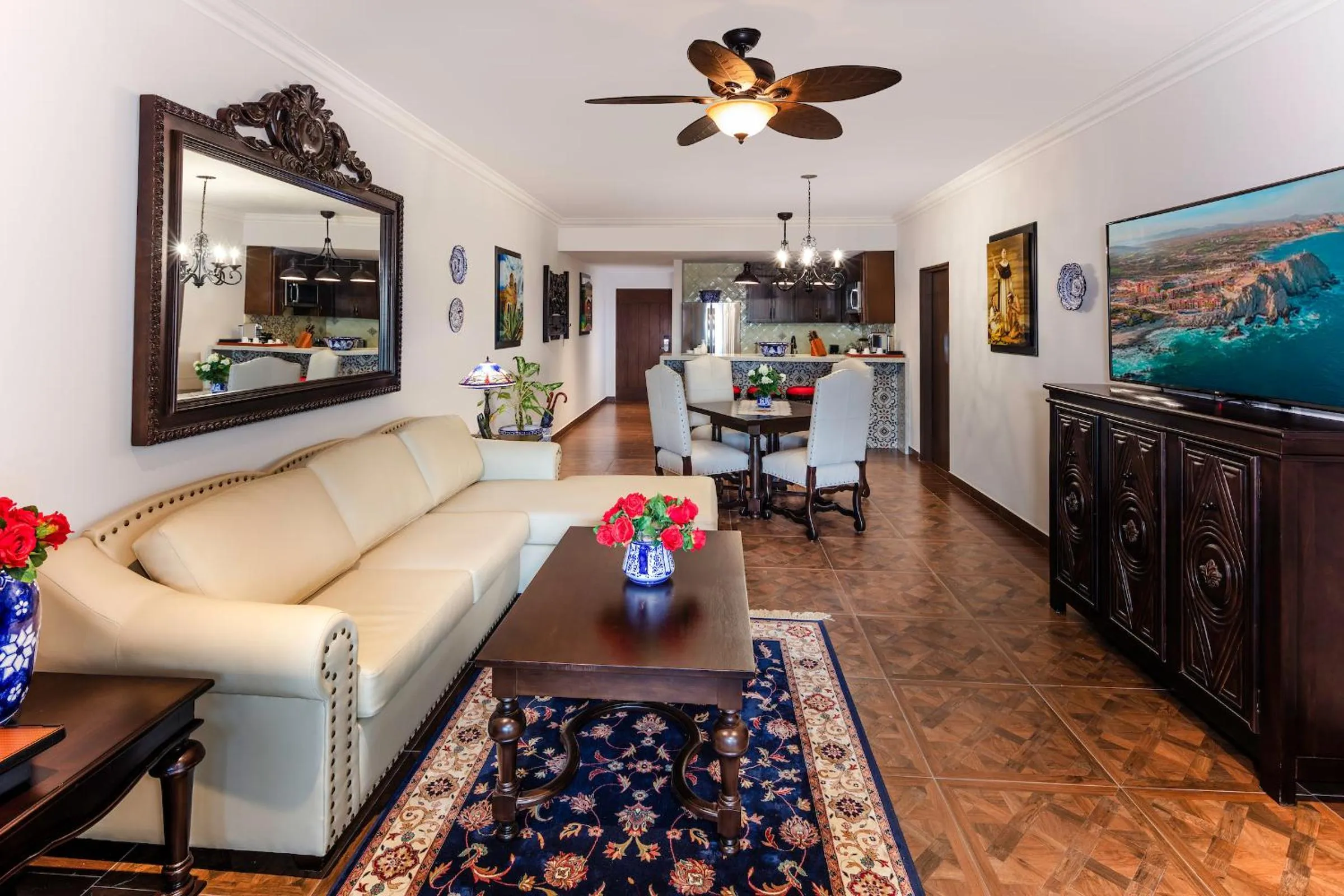 Living room in Vista Encantada Resort & Spa Residences, A La Carte All Inclusive Optional