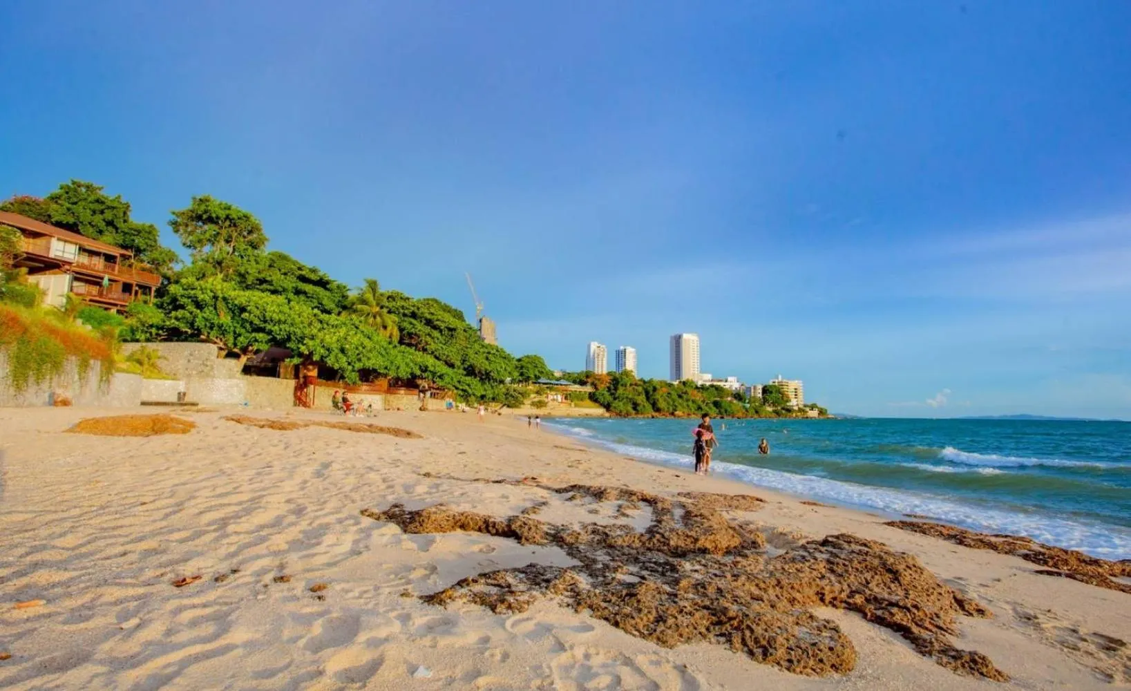 Beach in AnB poolvilla 2BR with private beach in pratamnak