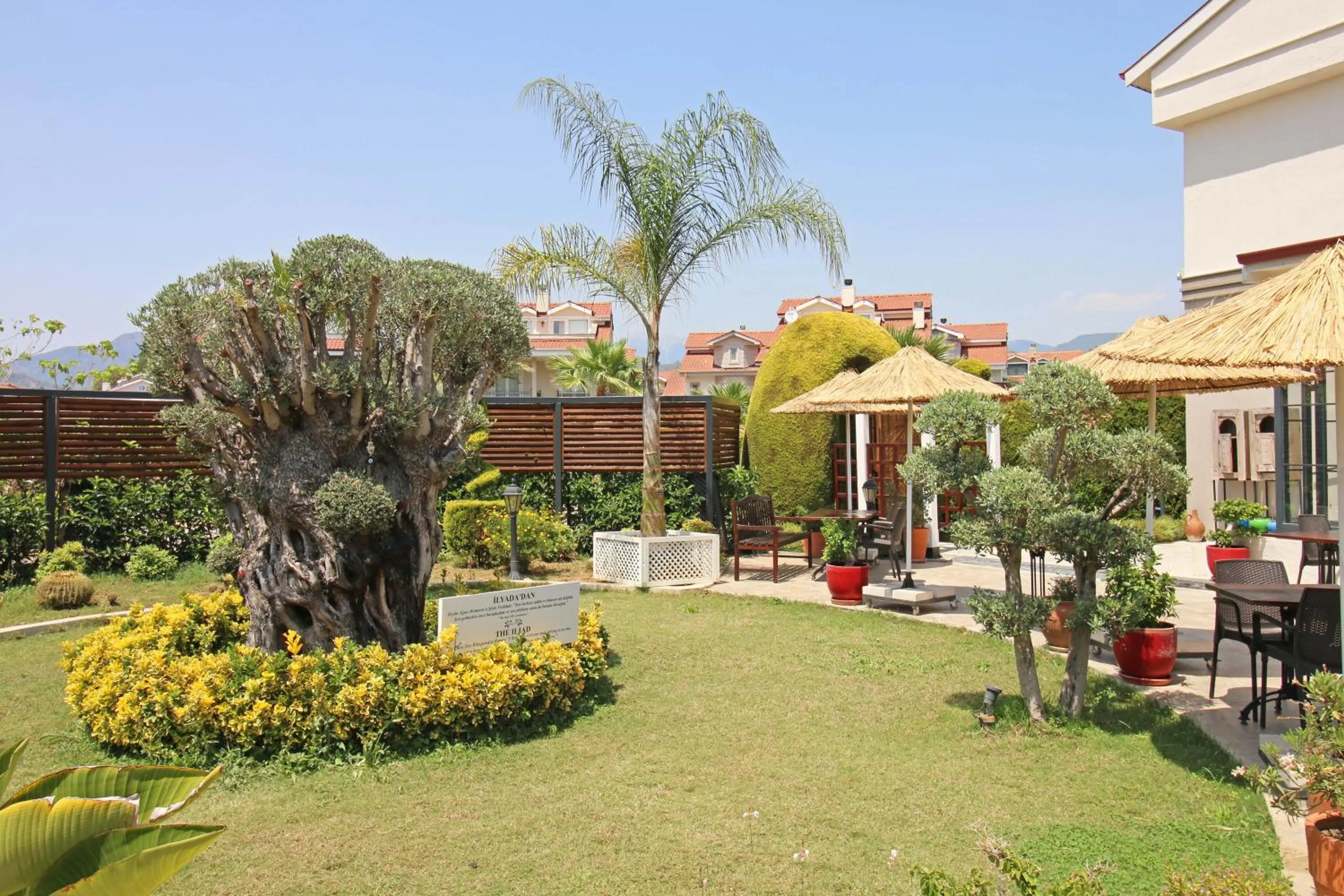 Garden in Arwen Hotel