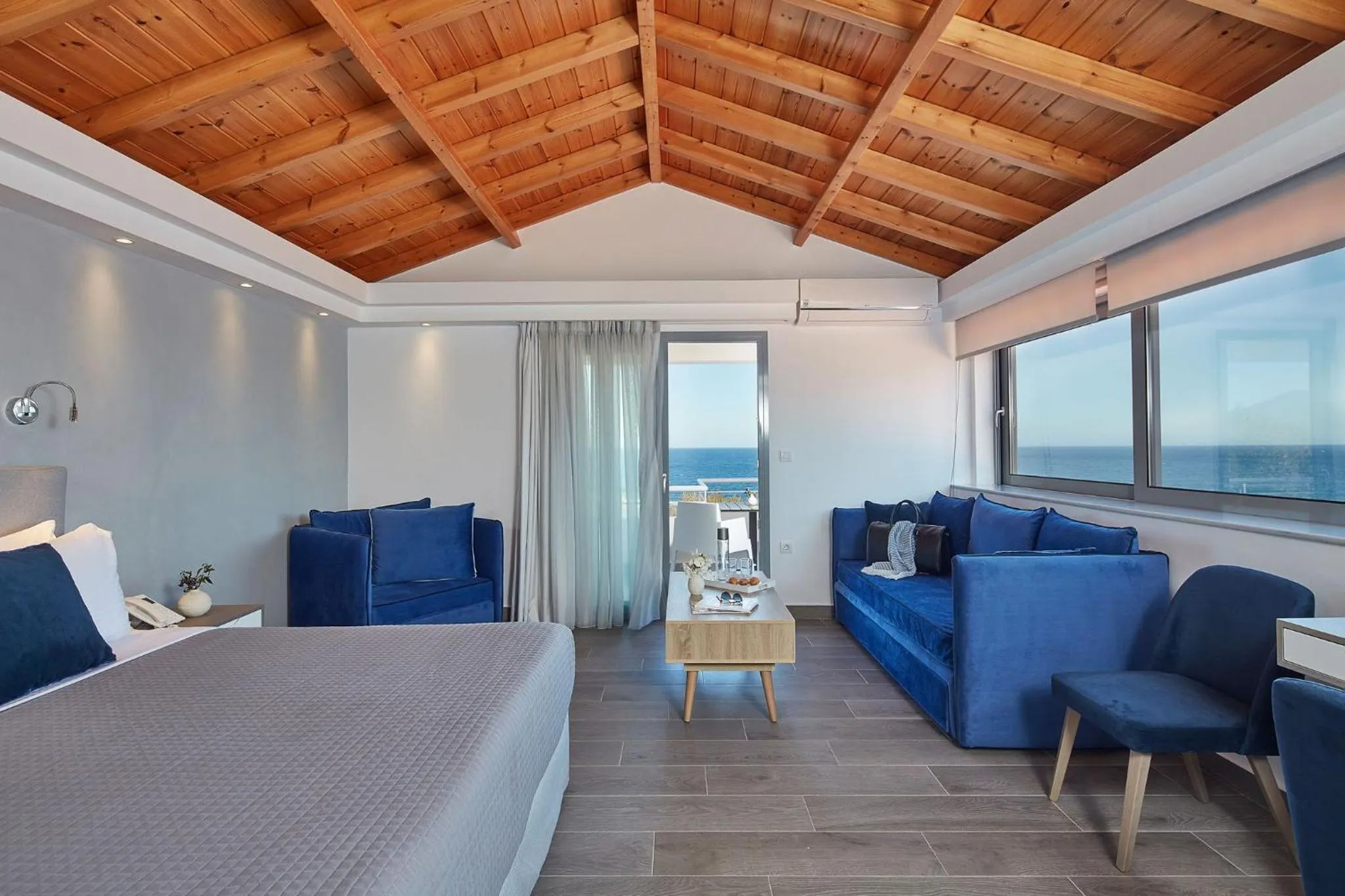 Photo of the whole room, Bed in ALKINOI RESORT AND SPA