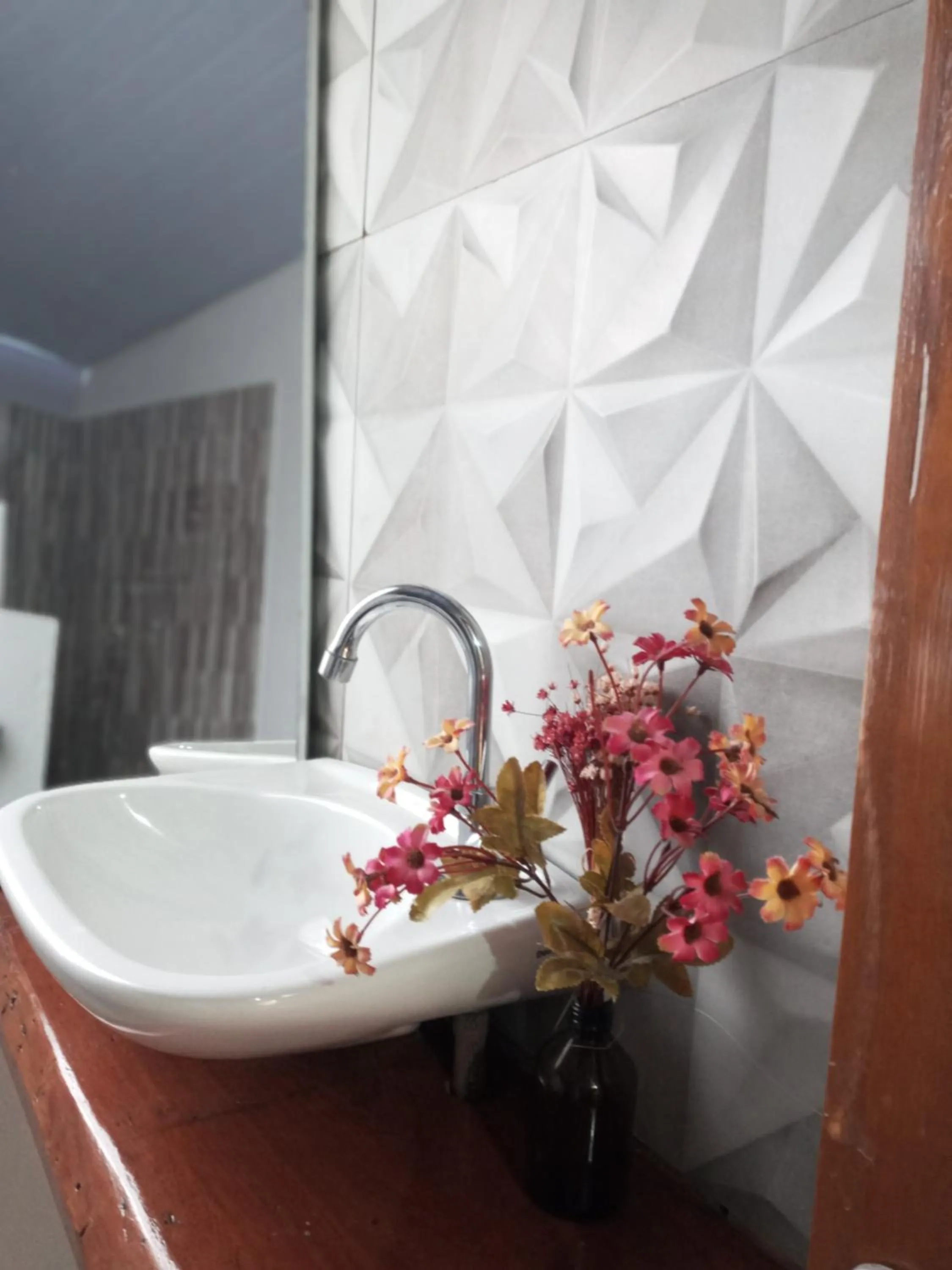 Bathroom in Hostel Portal Das Fadas