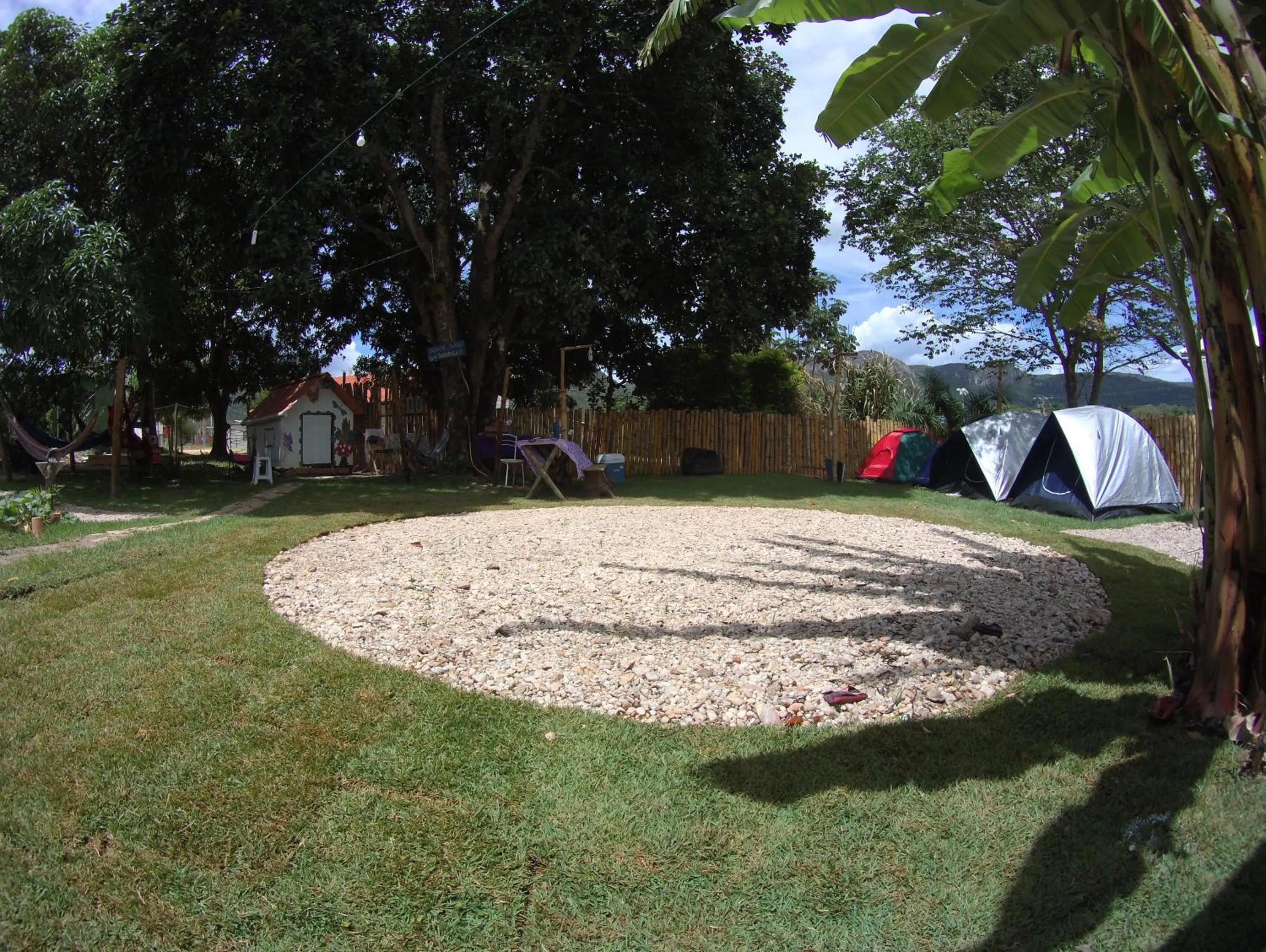 Garden in Hostel Portal Das Fadas