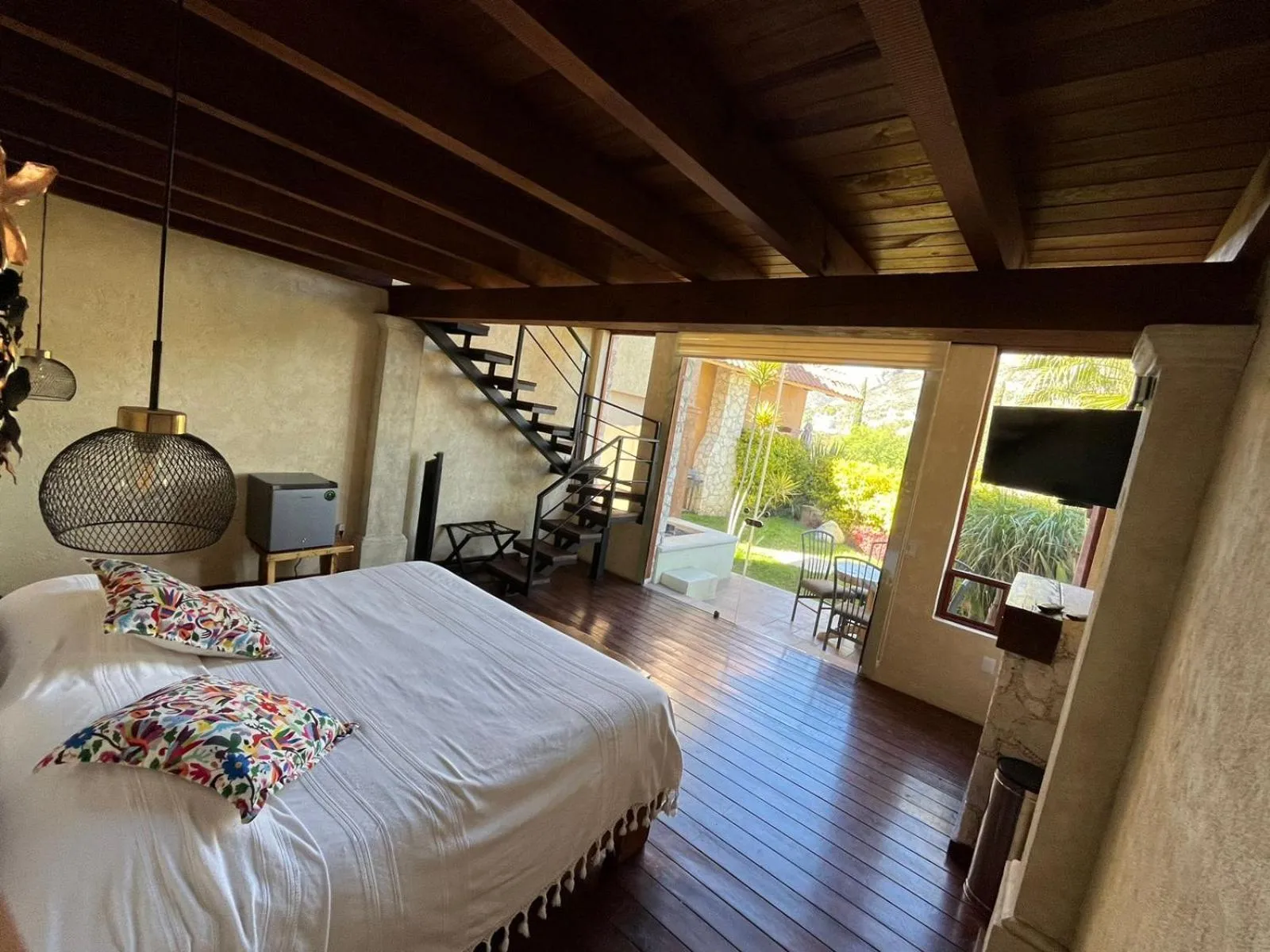 Bed in Zidada Hotel and Chalets