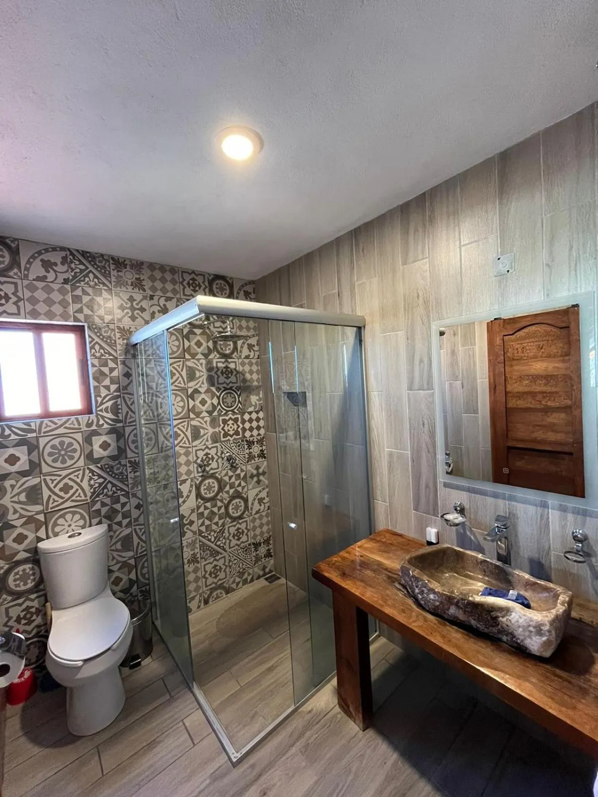 Bathroom in Zidada Hotel and Chalets