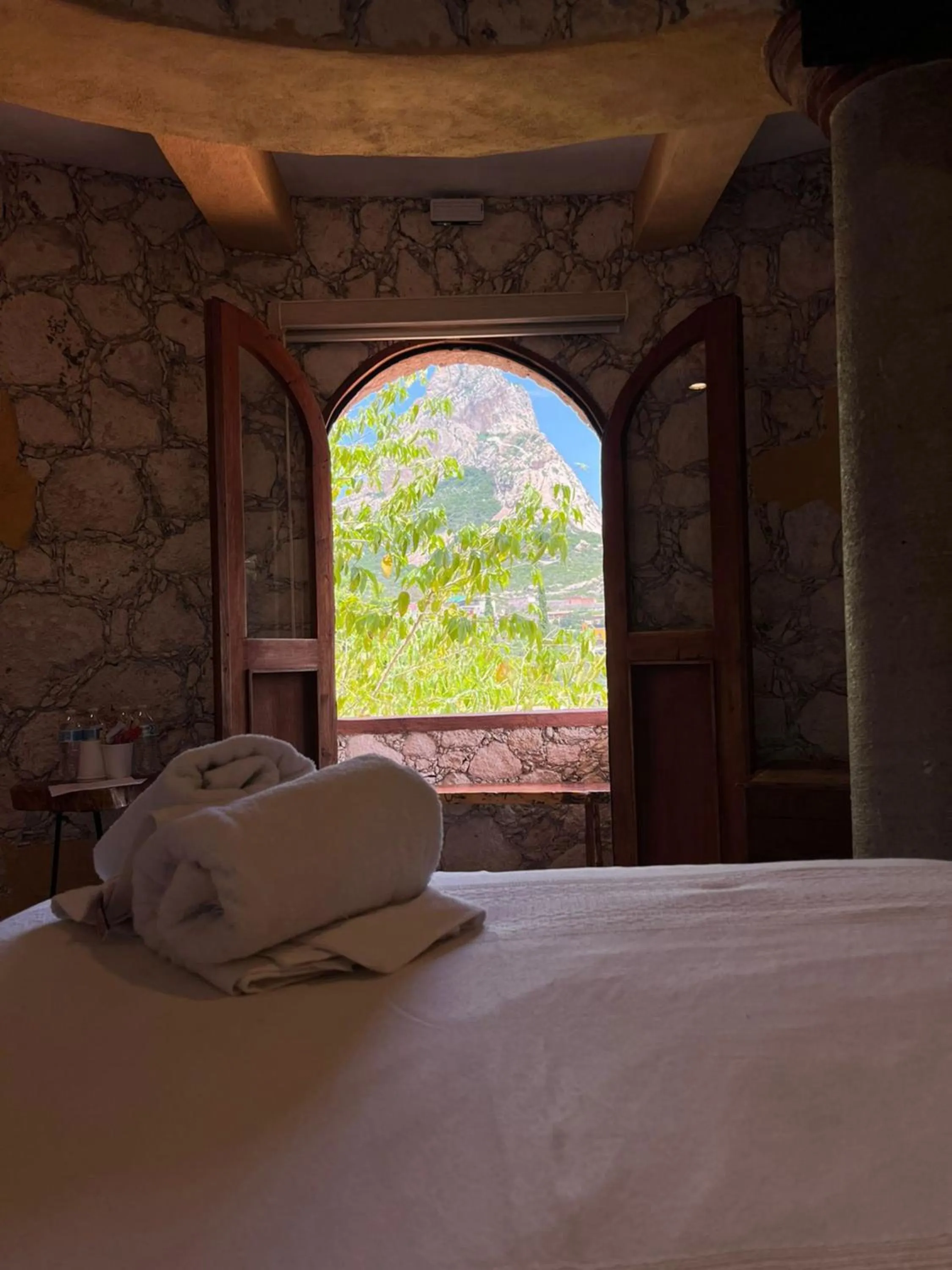 Bed in Zidada Hotel and Chalets