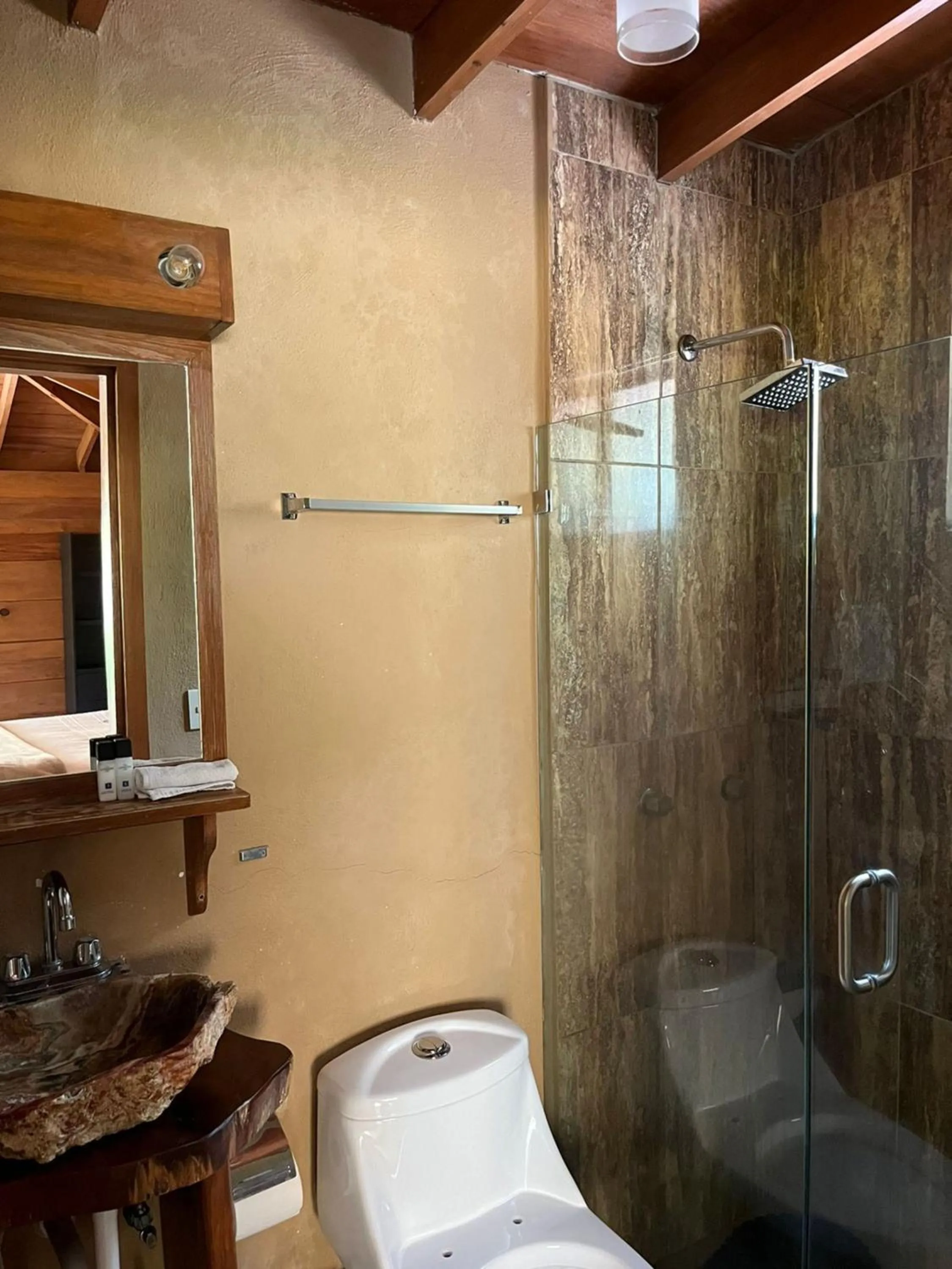 Bathroom in Zidada Hotel and Chalets