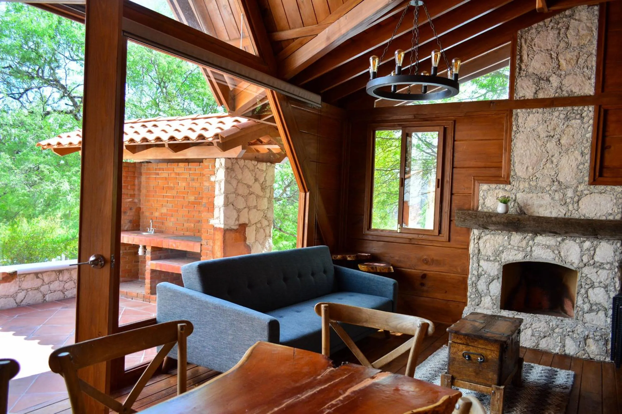 Living room in Zidada Hotel and Chalets
