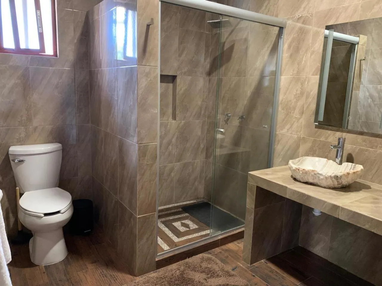 Bathroom in Zidada Hotel and Chalets