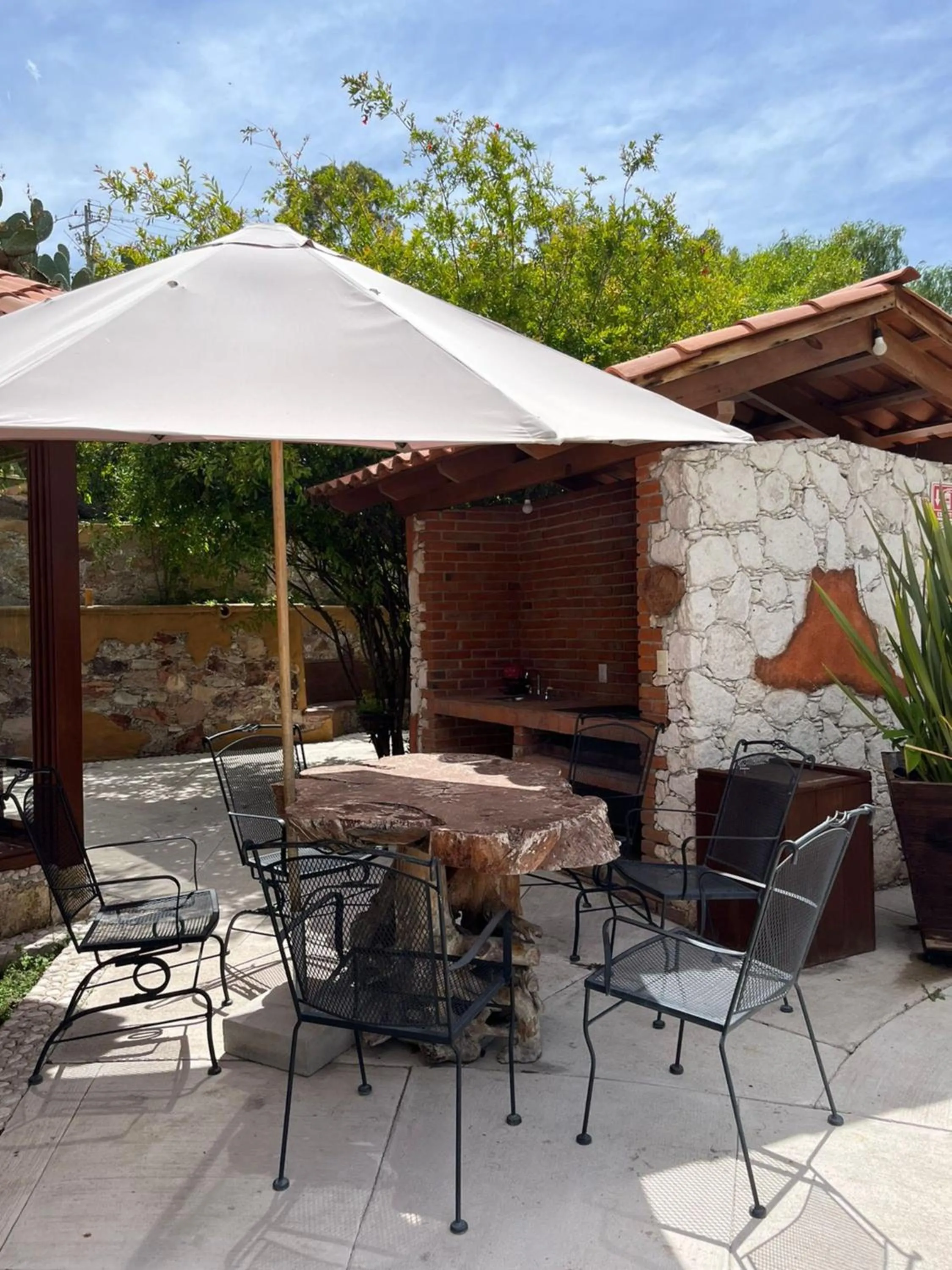 Patio in Zidada Hotel and Chalets