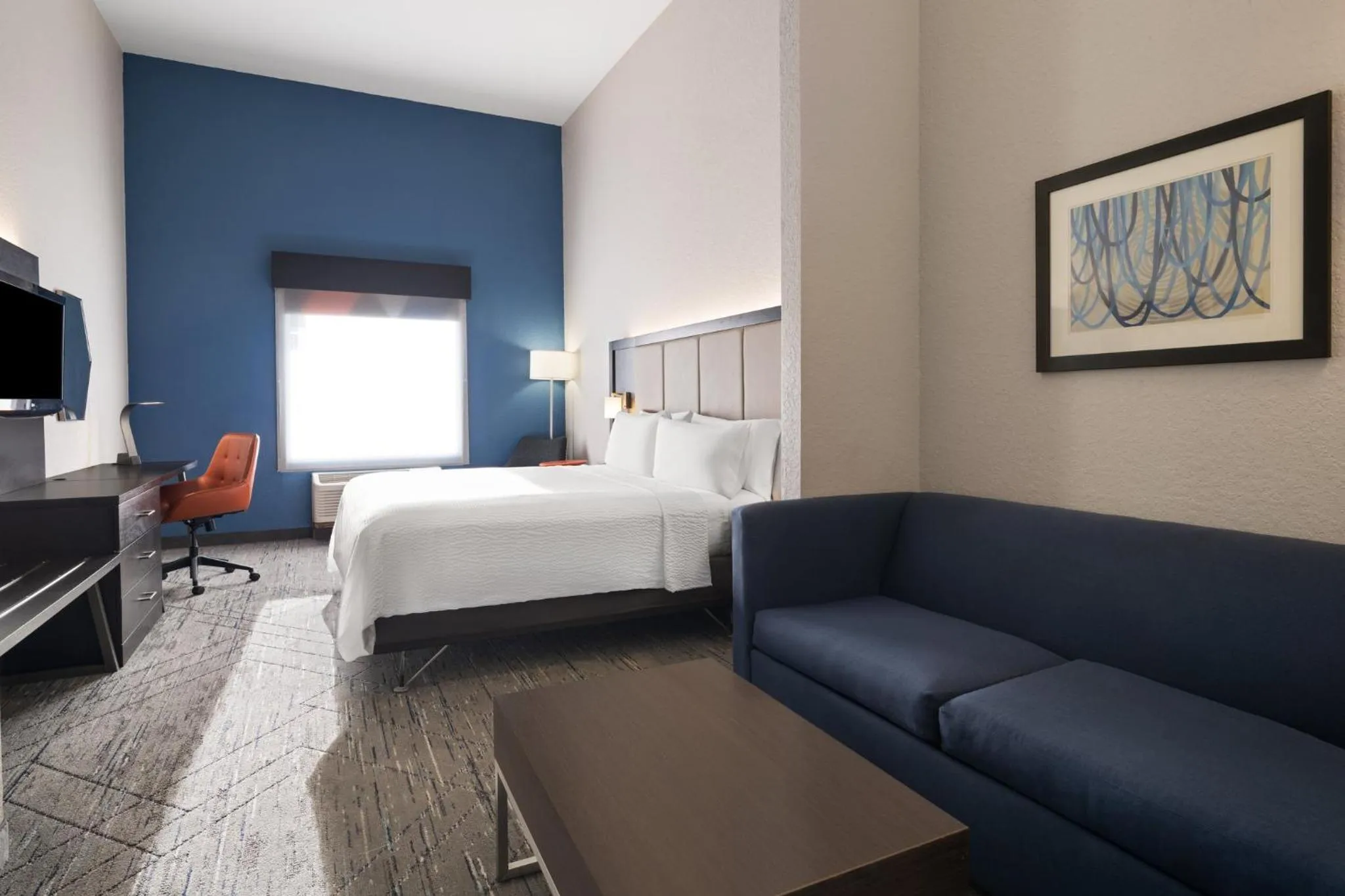 Photo of the whole room, Bed in Holiday Inn Express St. Petersburg North / I-275 by IHG