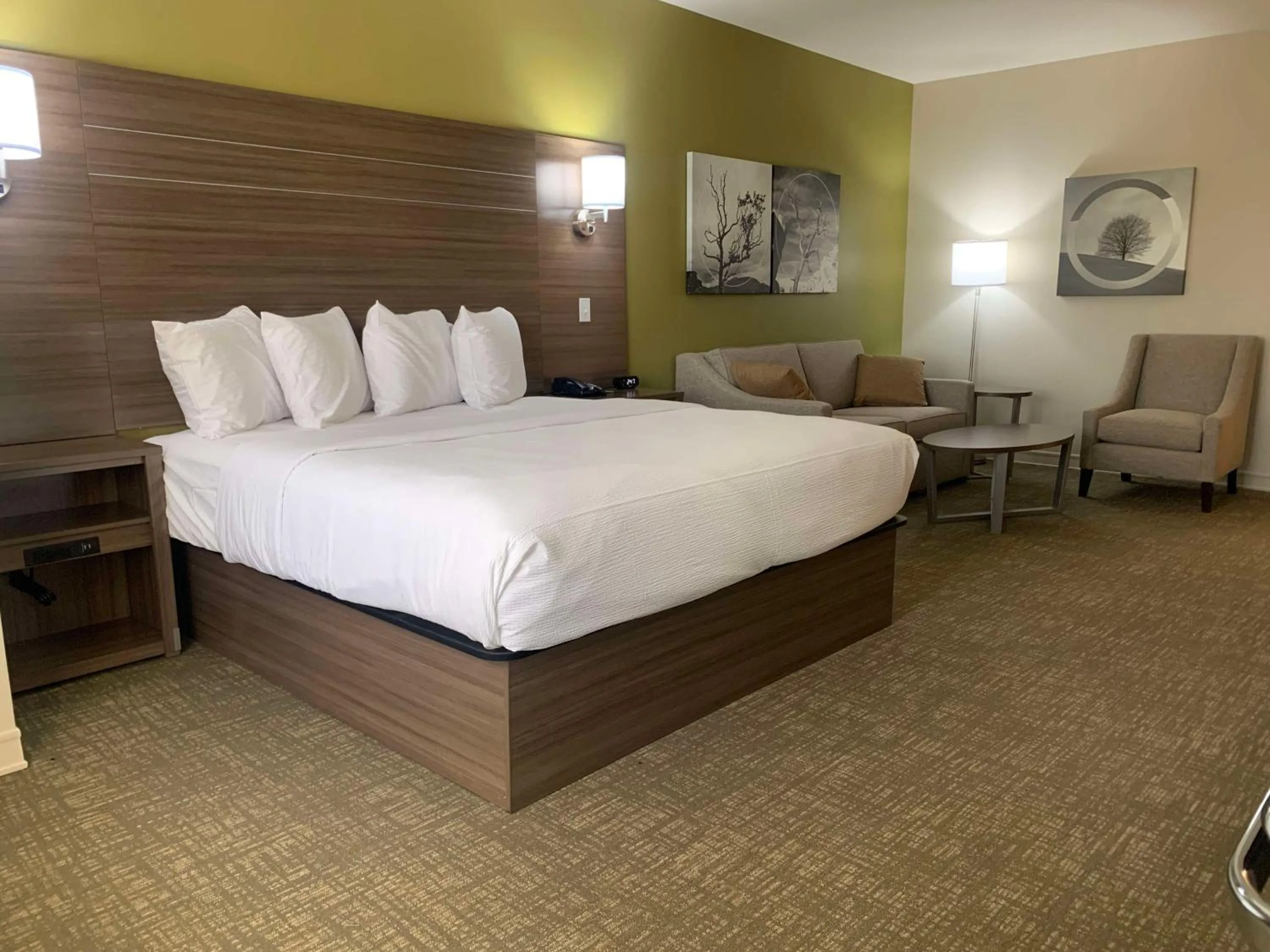 Bedroom, Bed in Best Western Plus Horseheads Inn & Suites