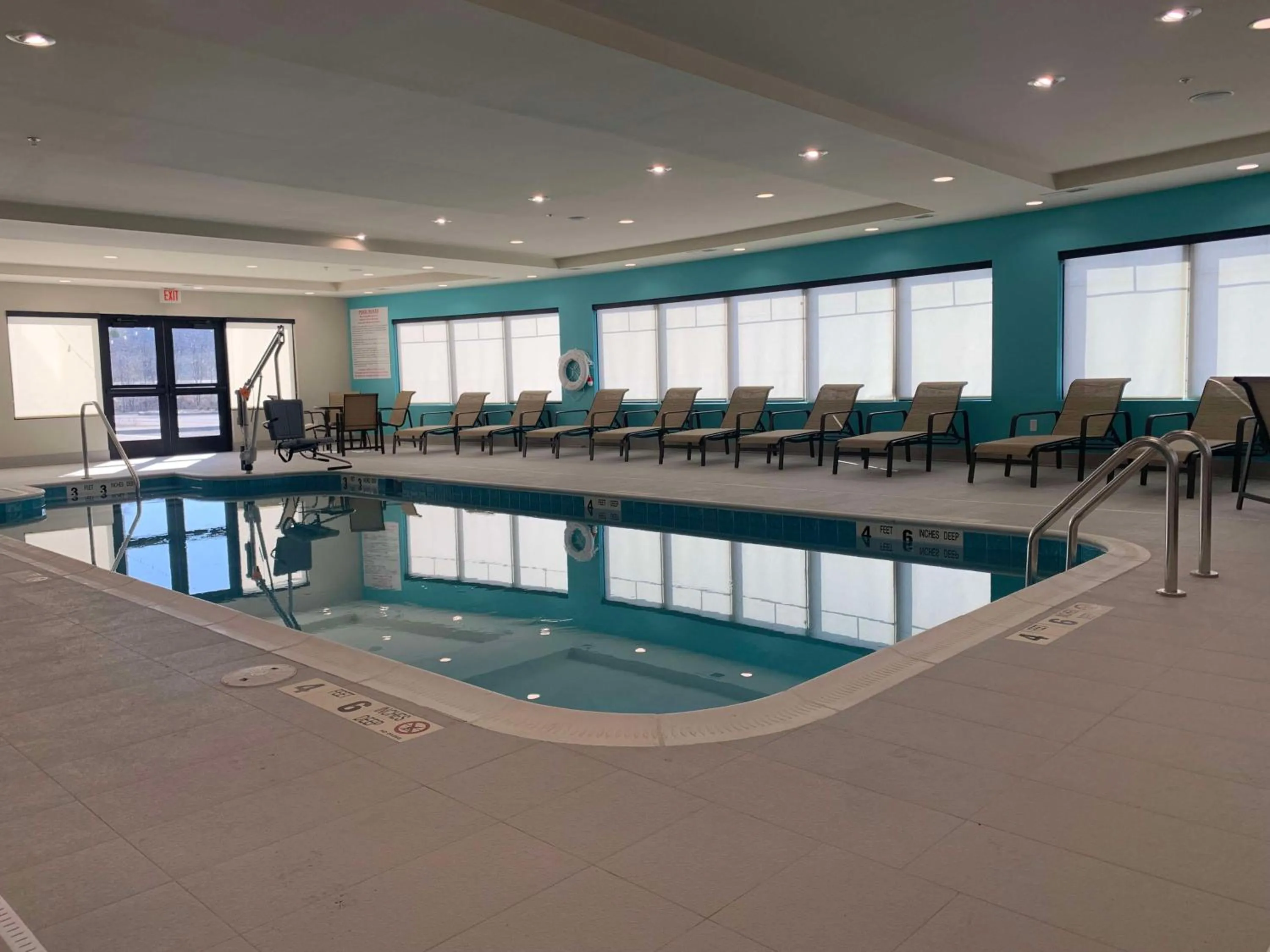 Pool view in Best Western Plus Horseheads Inn & Suites