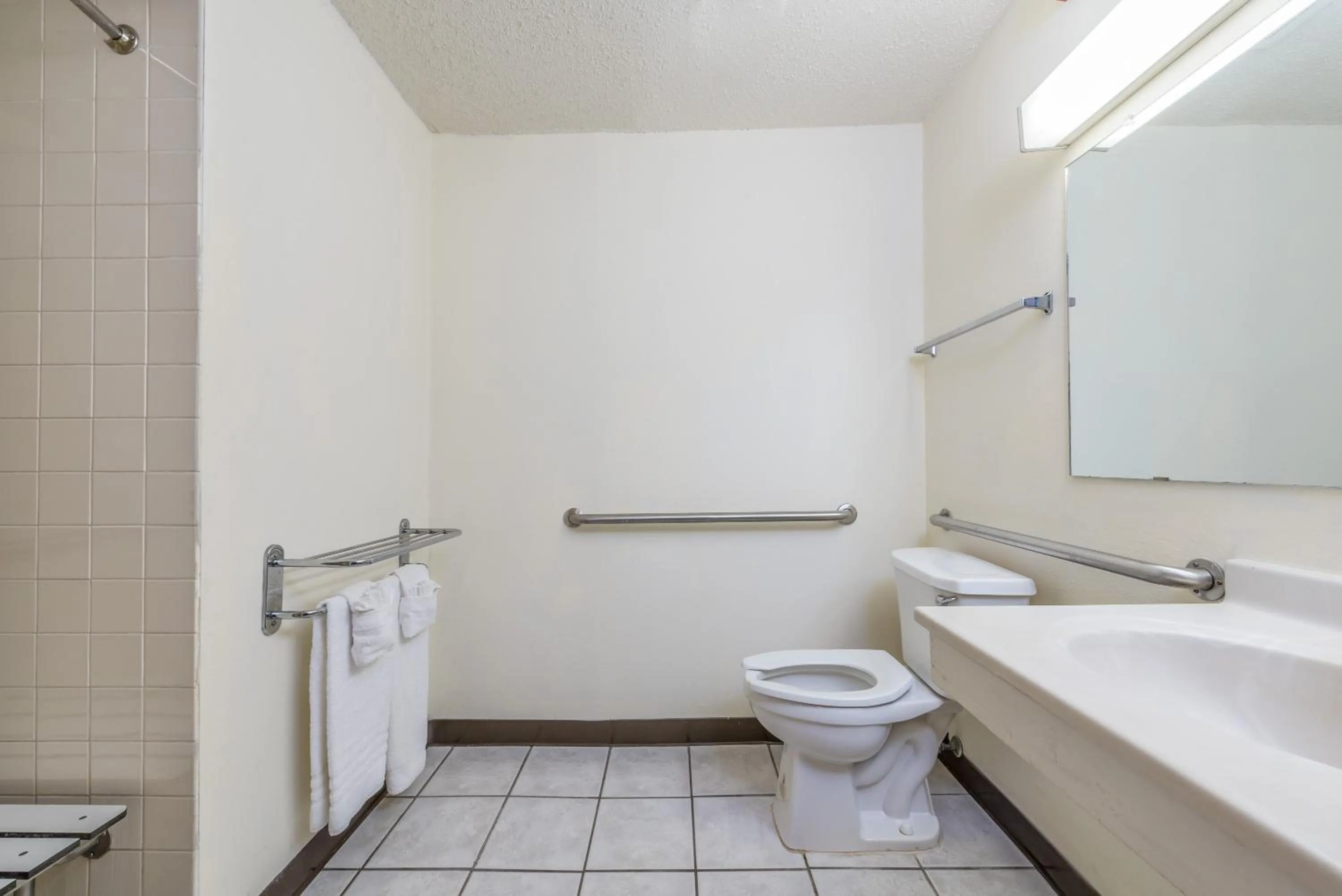 Shower in Super 8 by Wyndham Denton