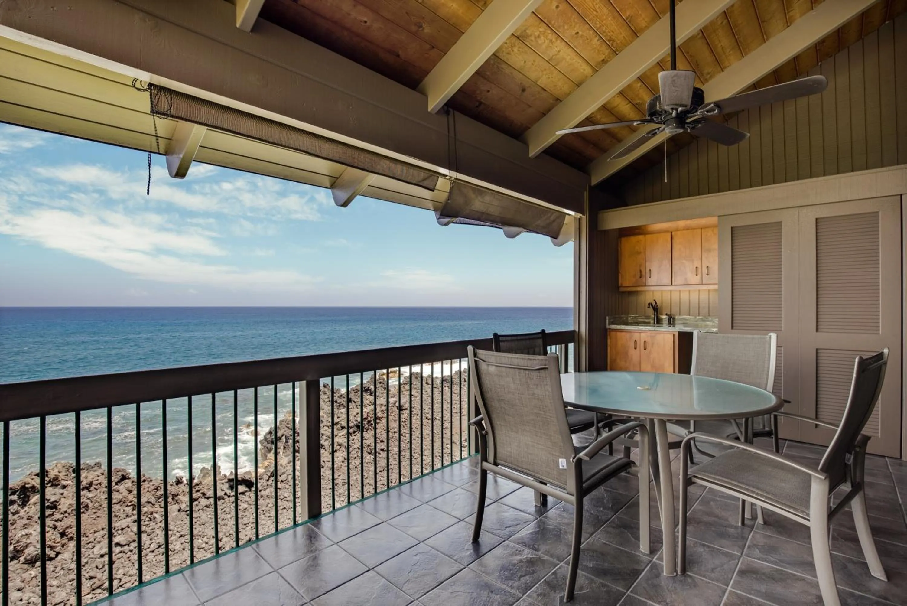 Balcony/Terrace in Castle Kanaloa at Kona