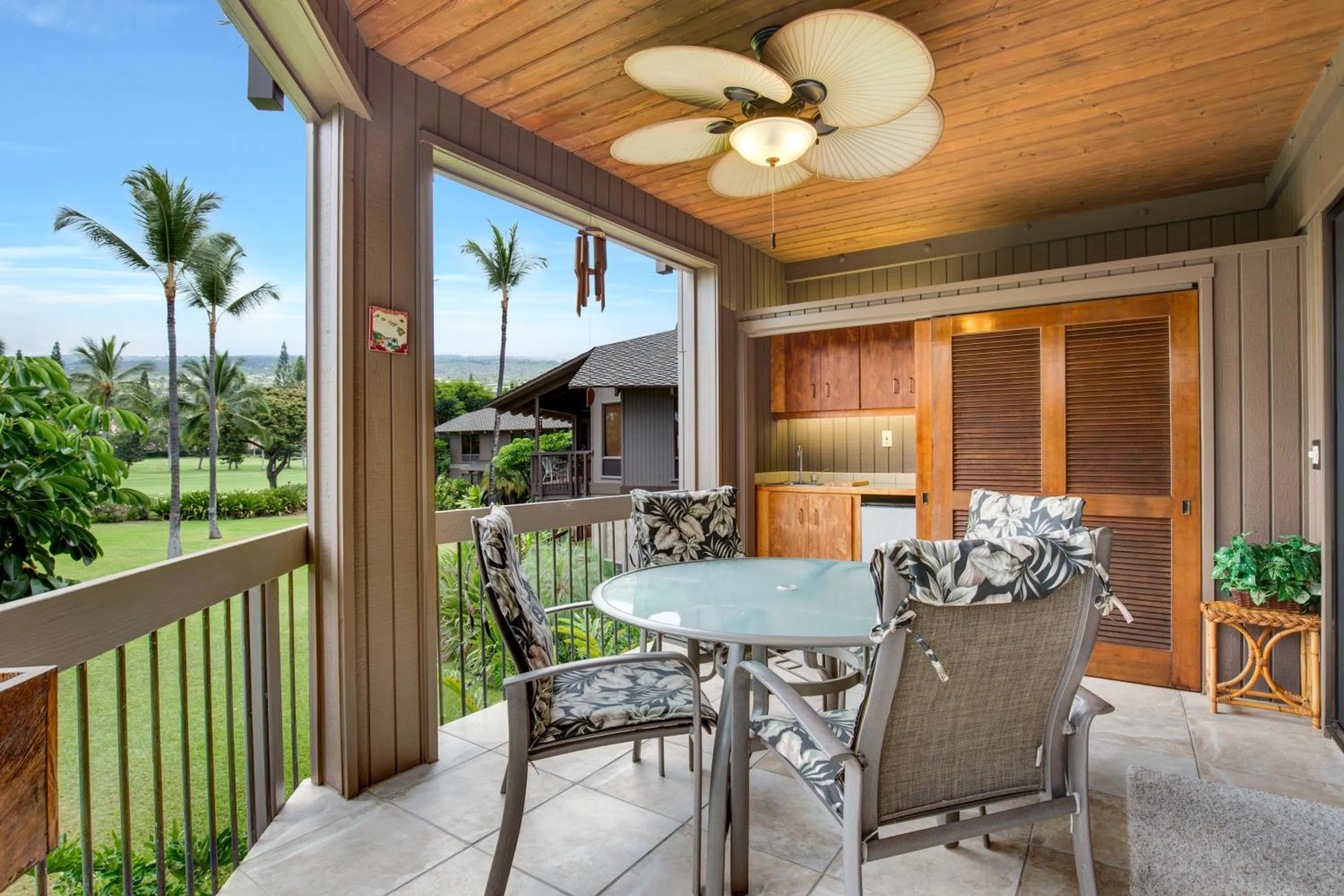 Balcony/Terrace in Castle Kanaloa at Kona