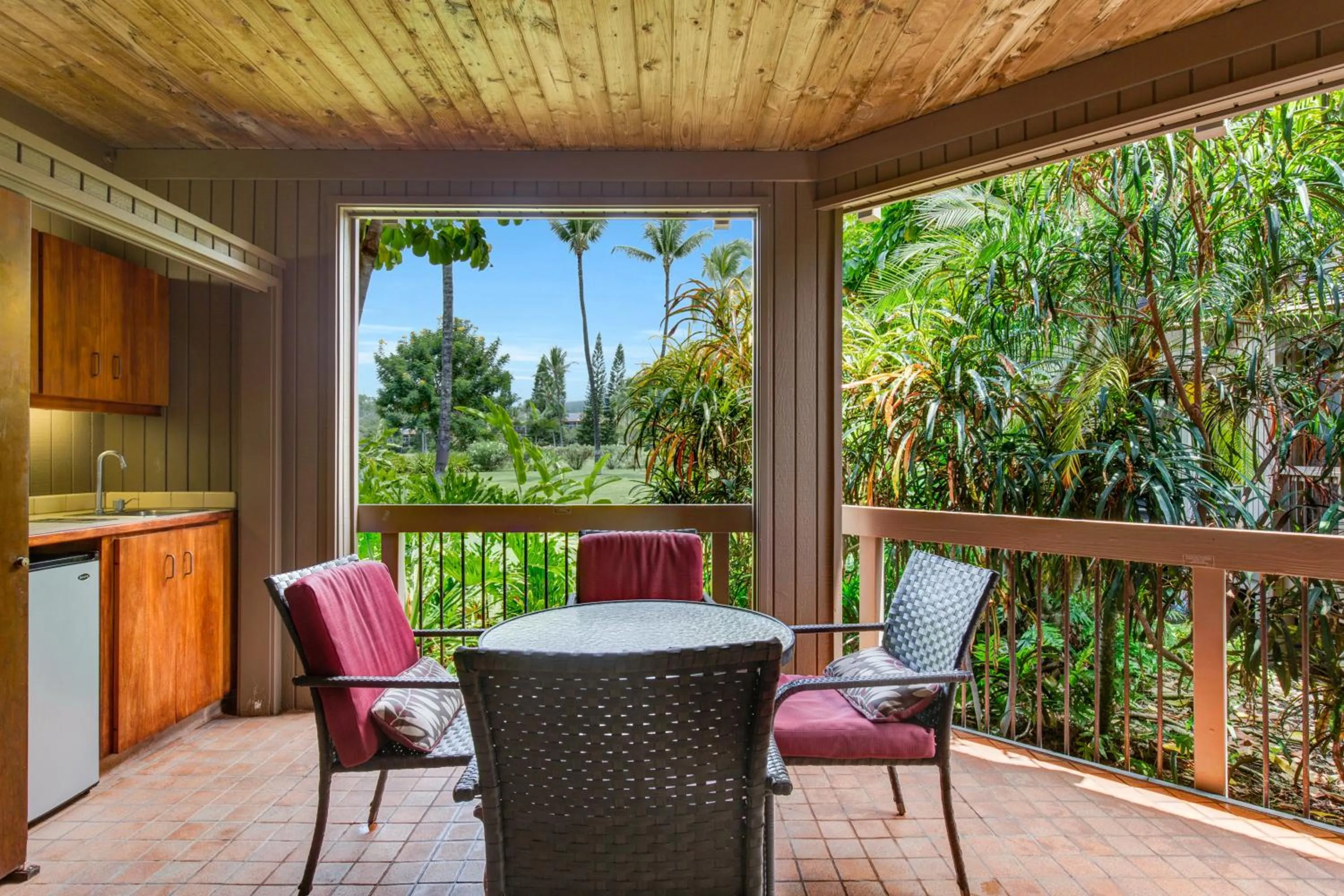 Balcony/Terrace in Castle Kanaloa at Kona
