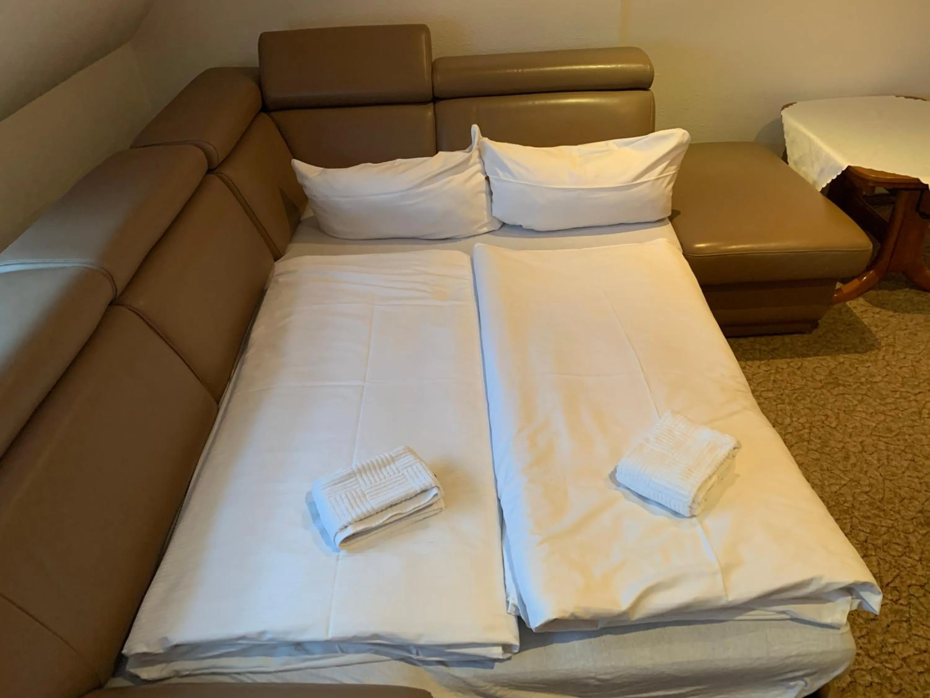 Bed in Hotel & Restaurant Schenk von Landsberg