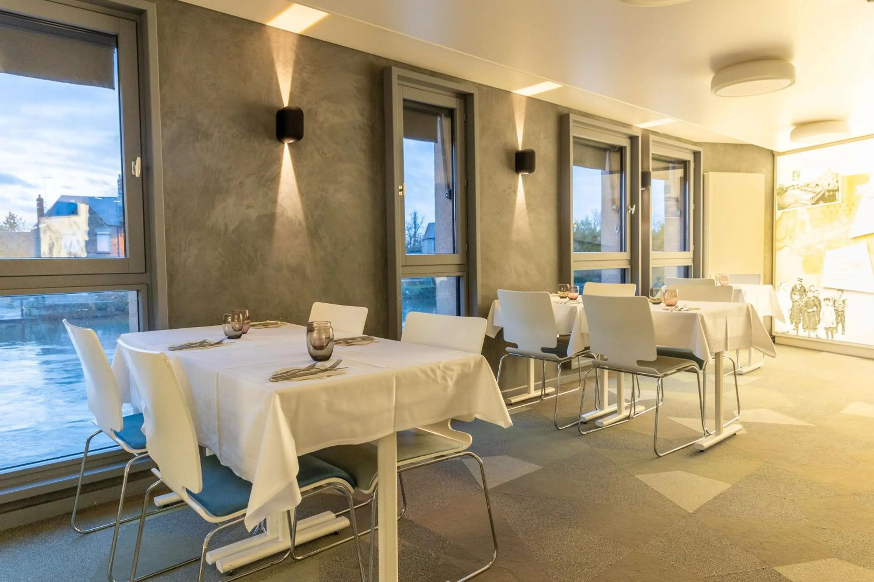 Restaurant/places to eat in Best Western Le Moulin de Ducey