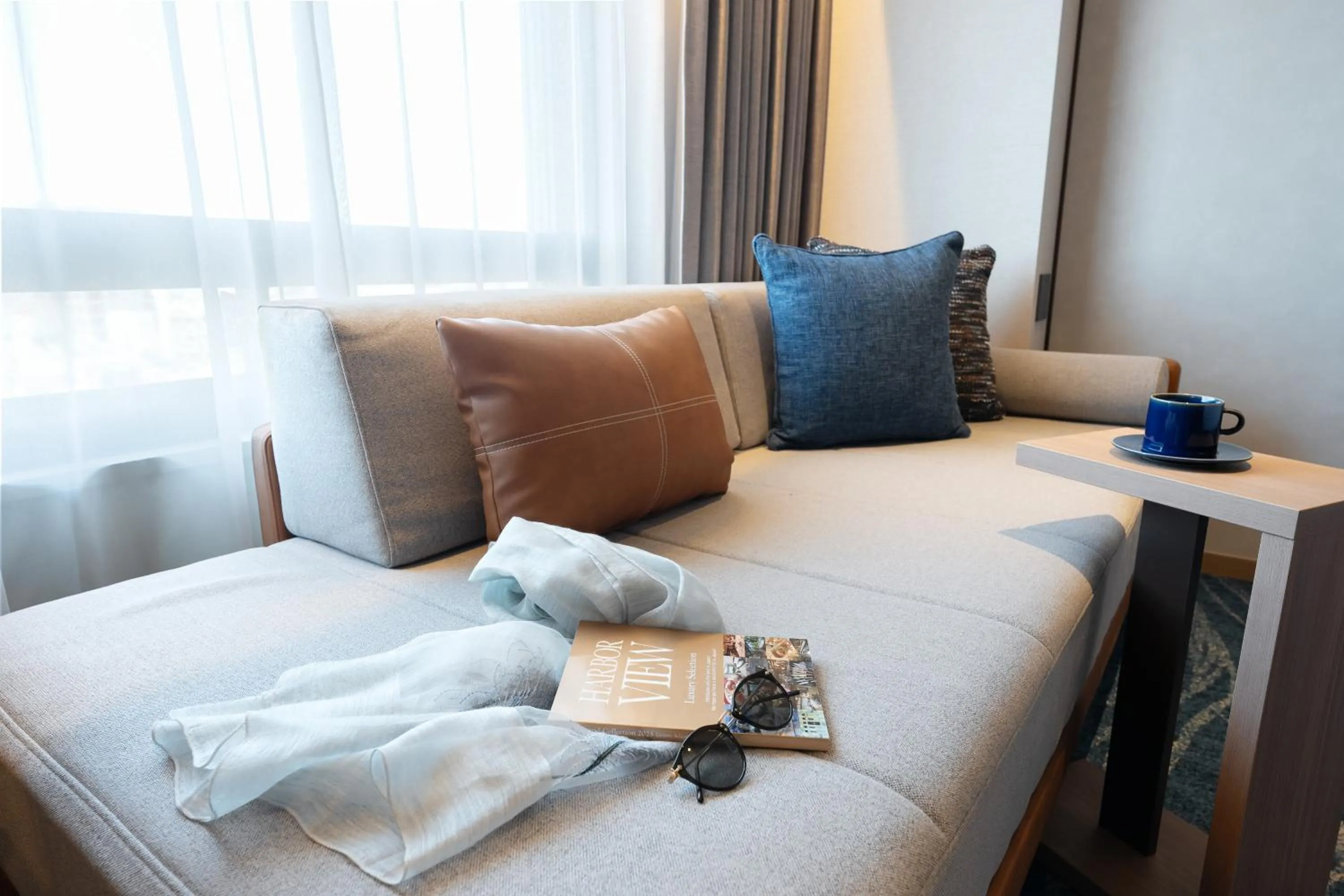 Photo of the whole room, Bed in Okinawa Harborview Hotel