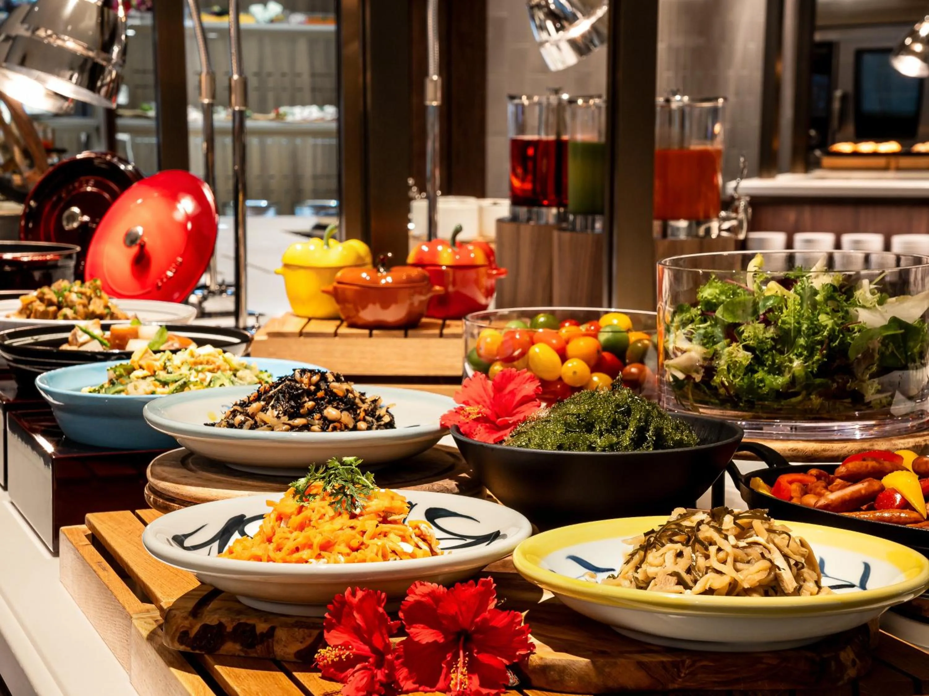 Food in Okinawa Harborview Hotel