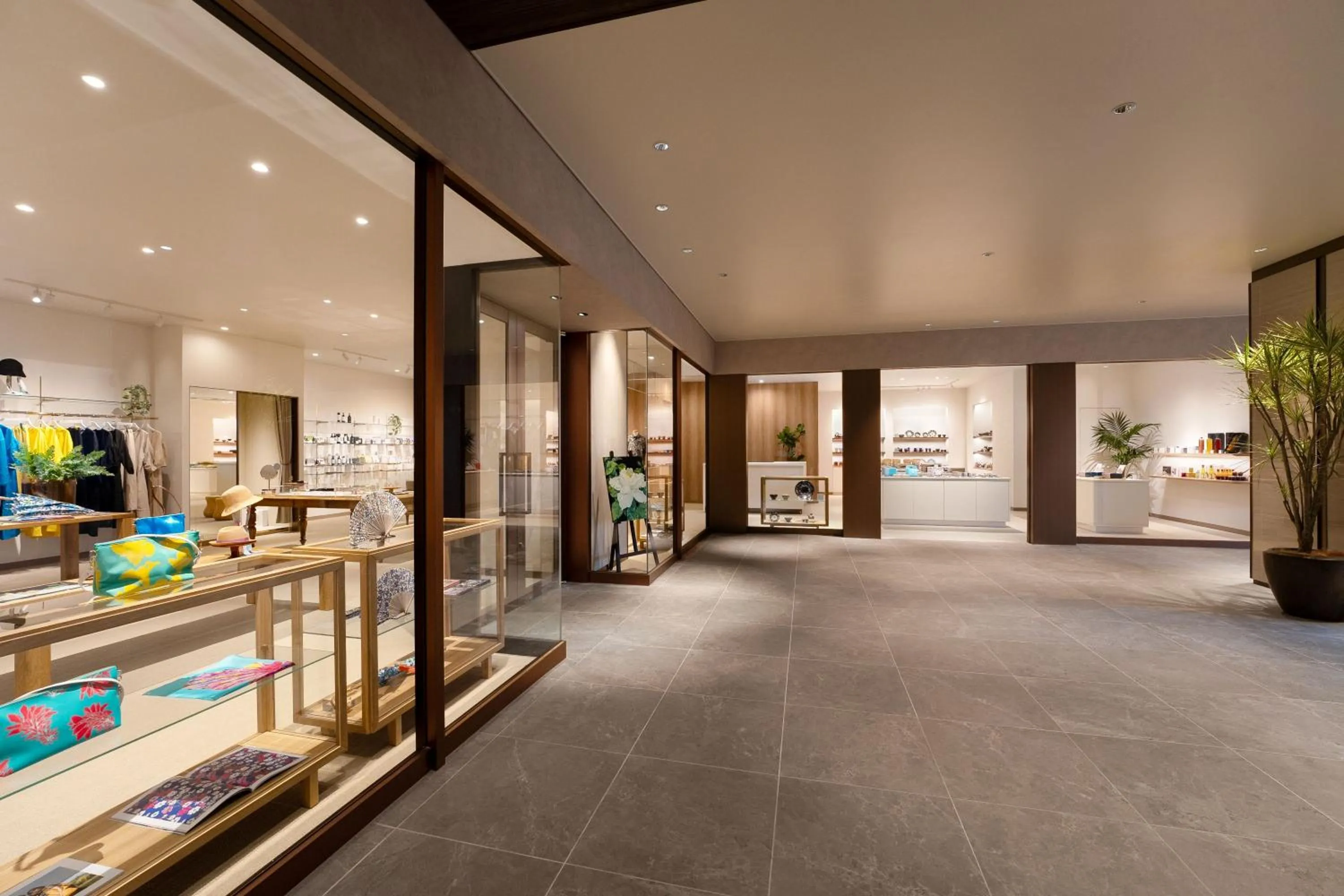 Shopping Area in Okinawa Harborview Hotel